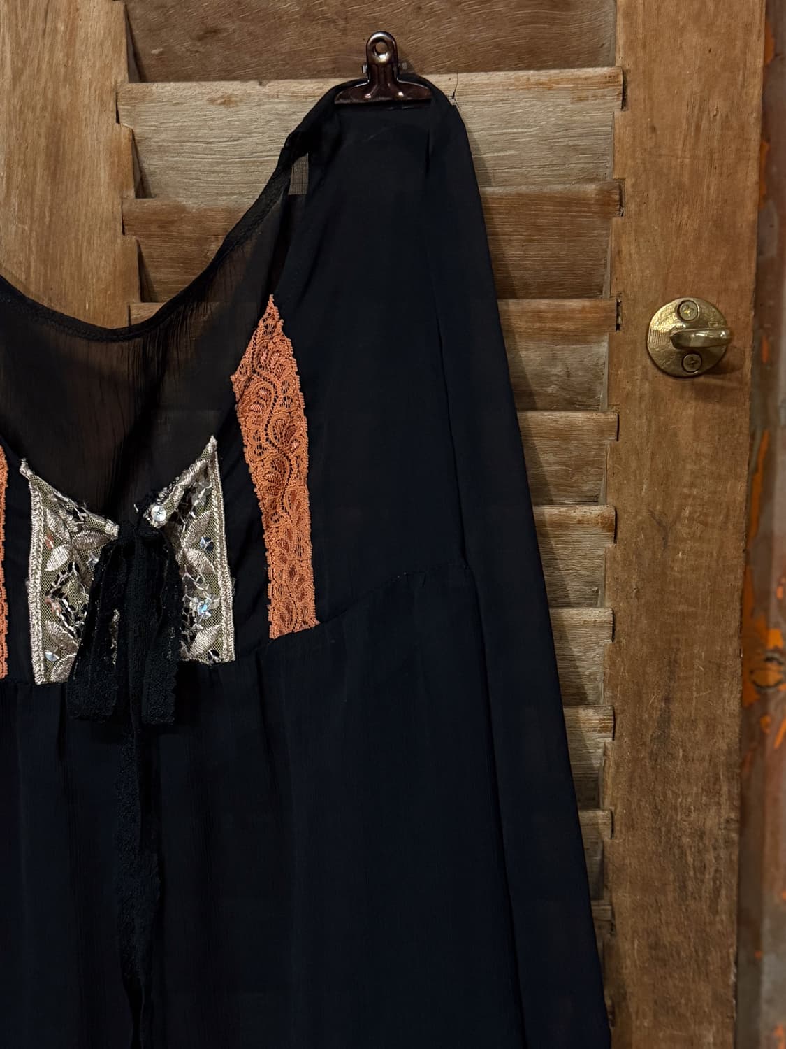 See-Through Embroidered Blouse 0027 상품이미지10