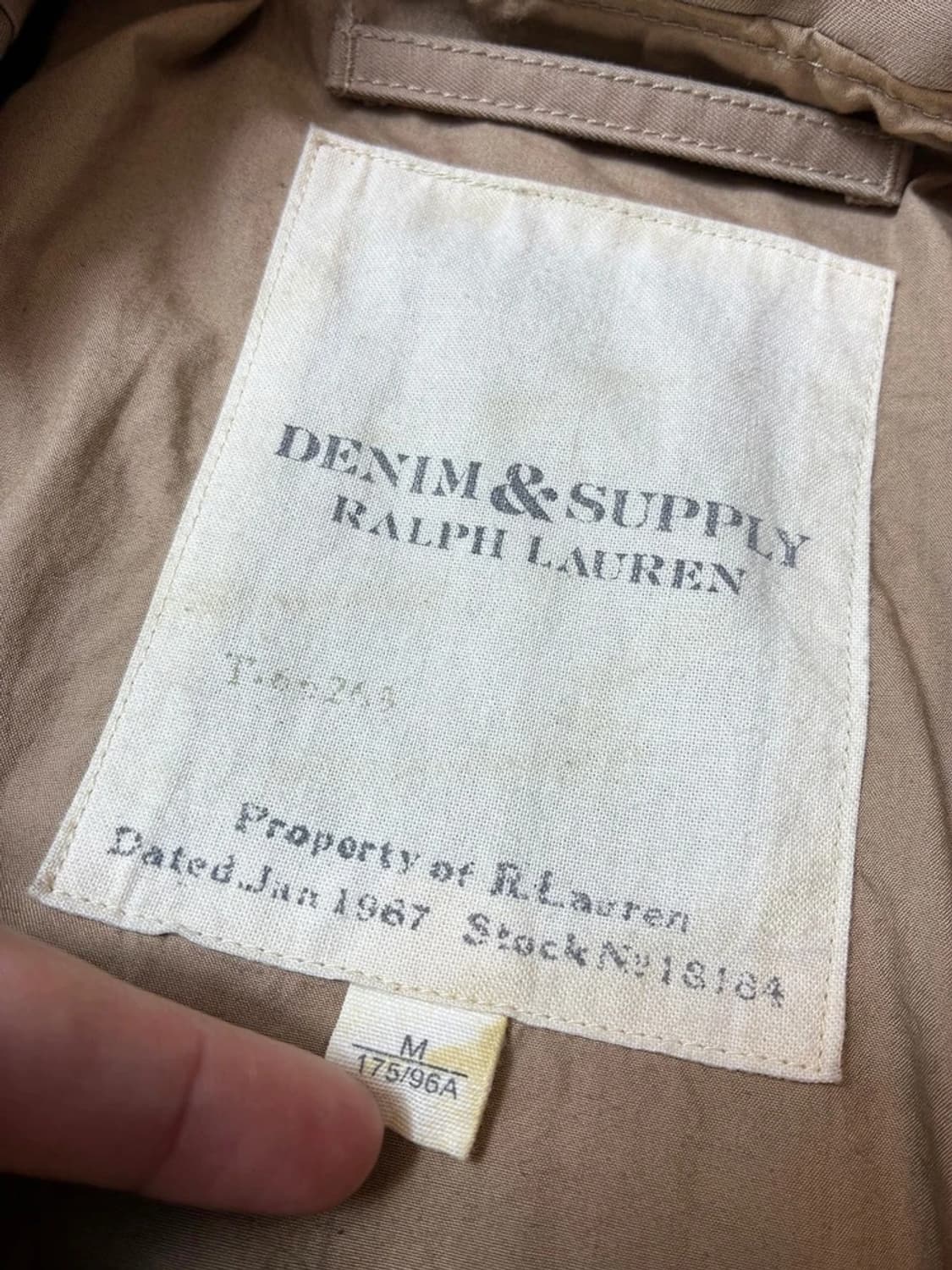 데님앤서플라이 00's B-15 밀리터리 탱커 자켓 PN8416 상품이미지7