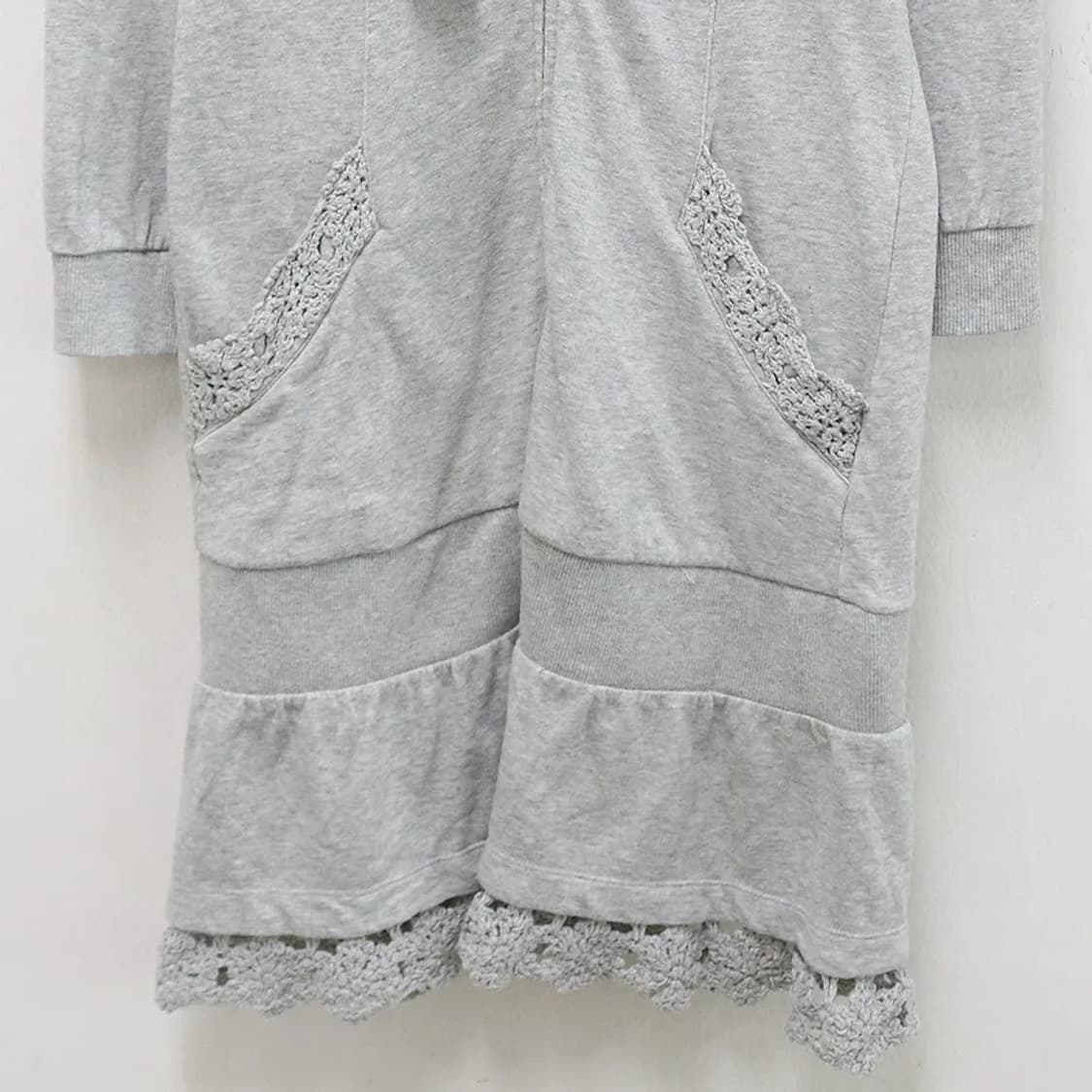 레스트로즈  히메갸루 레이스 롱 후드 집업 63308 상품이미지4