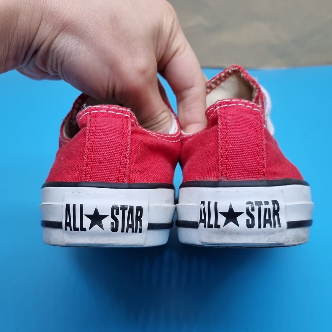 컨버스 올스타 레드 스니커즈 220 상품이미지4