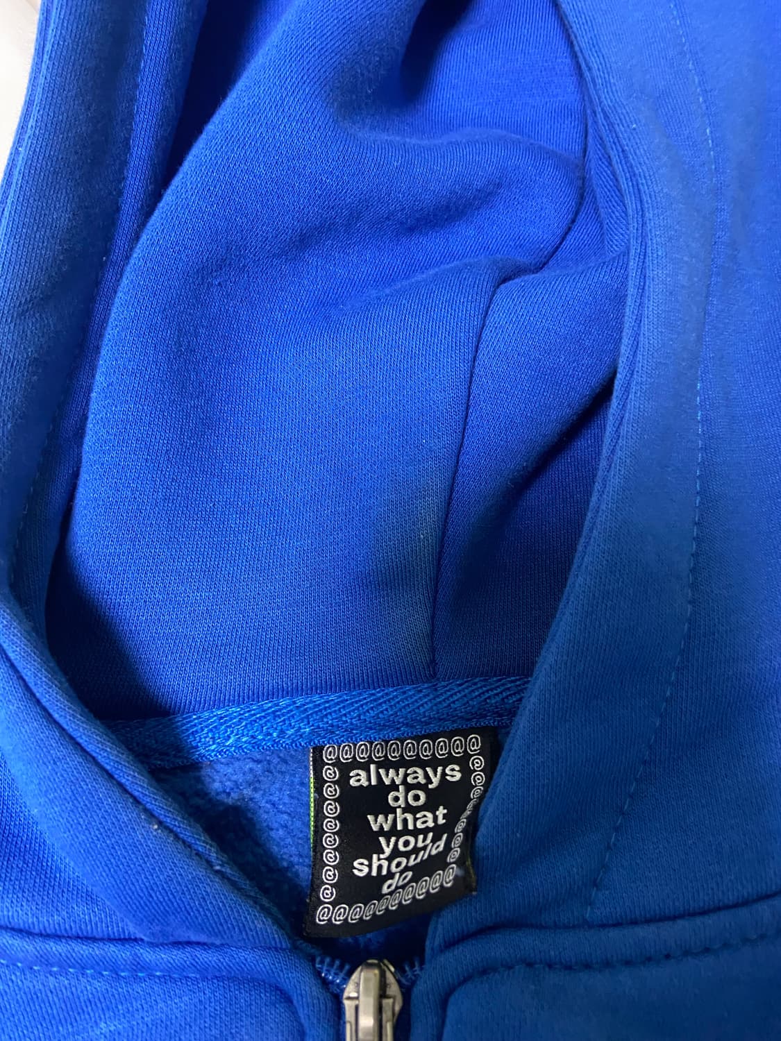 [M] always do what you should do 후드집업 상품이미지2