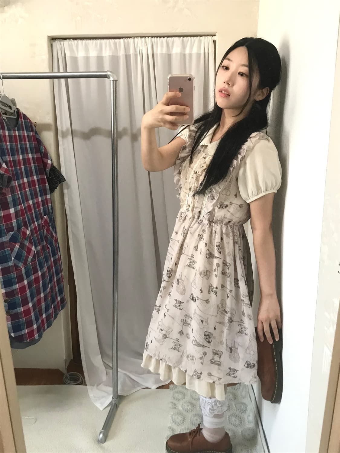 axes femme antique lace dress 상품이미지4