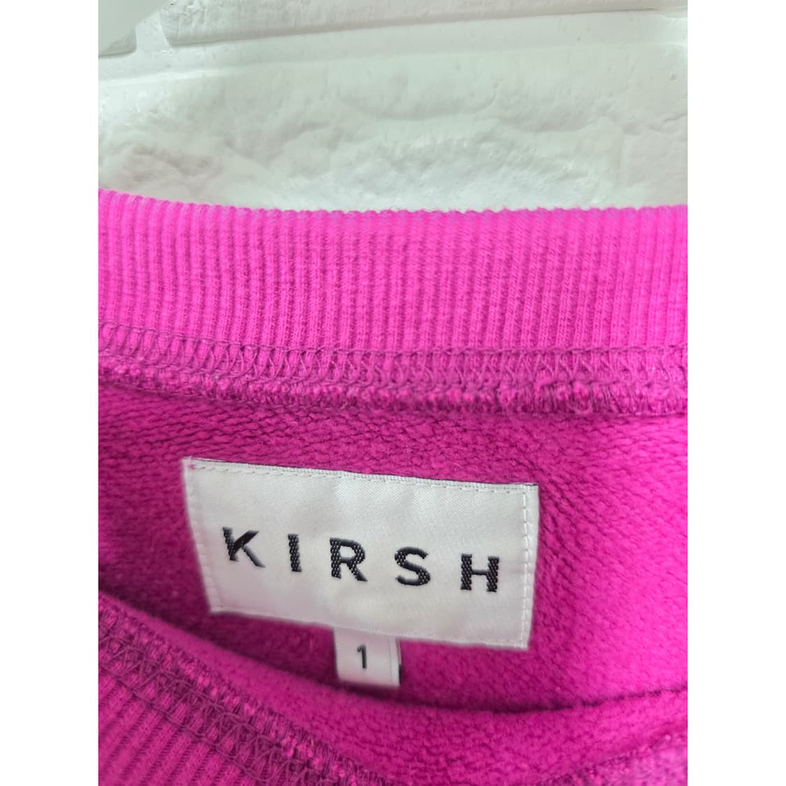 택포) 키르시 체리 맨투맨 핑크 XL 상품이미지2