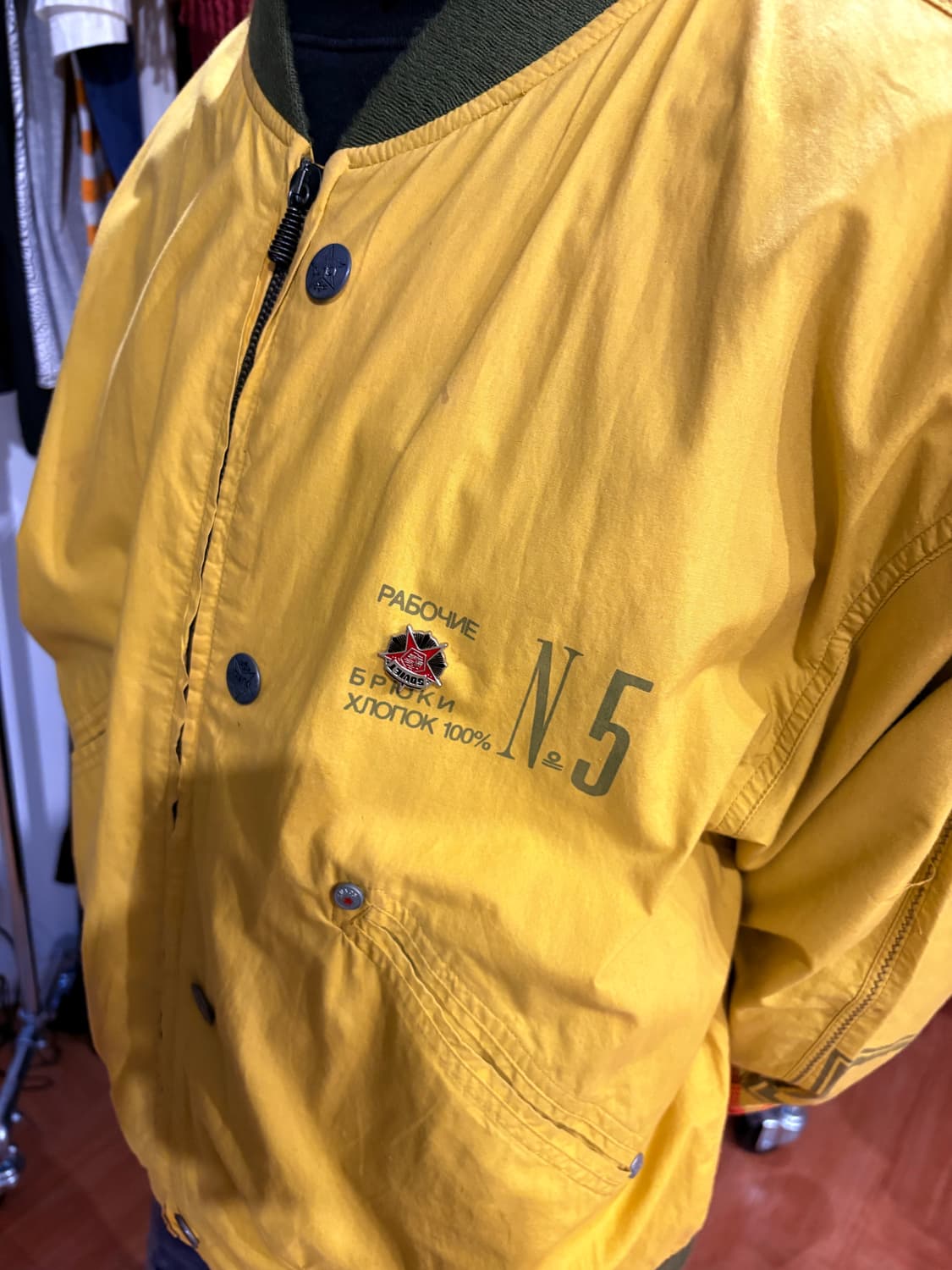 90s Soviet 봄버자켓 상품이미지5