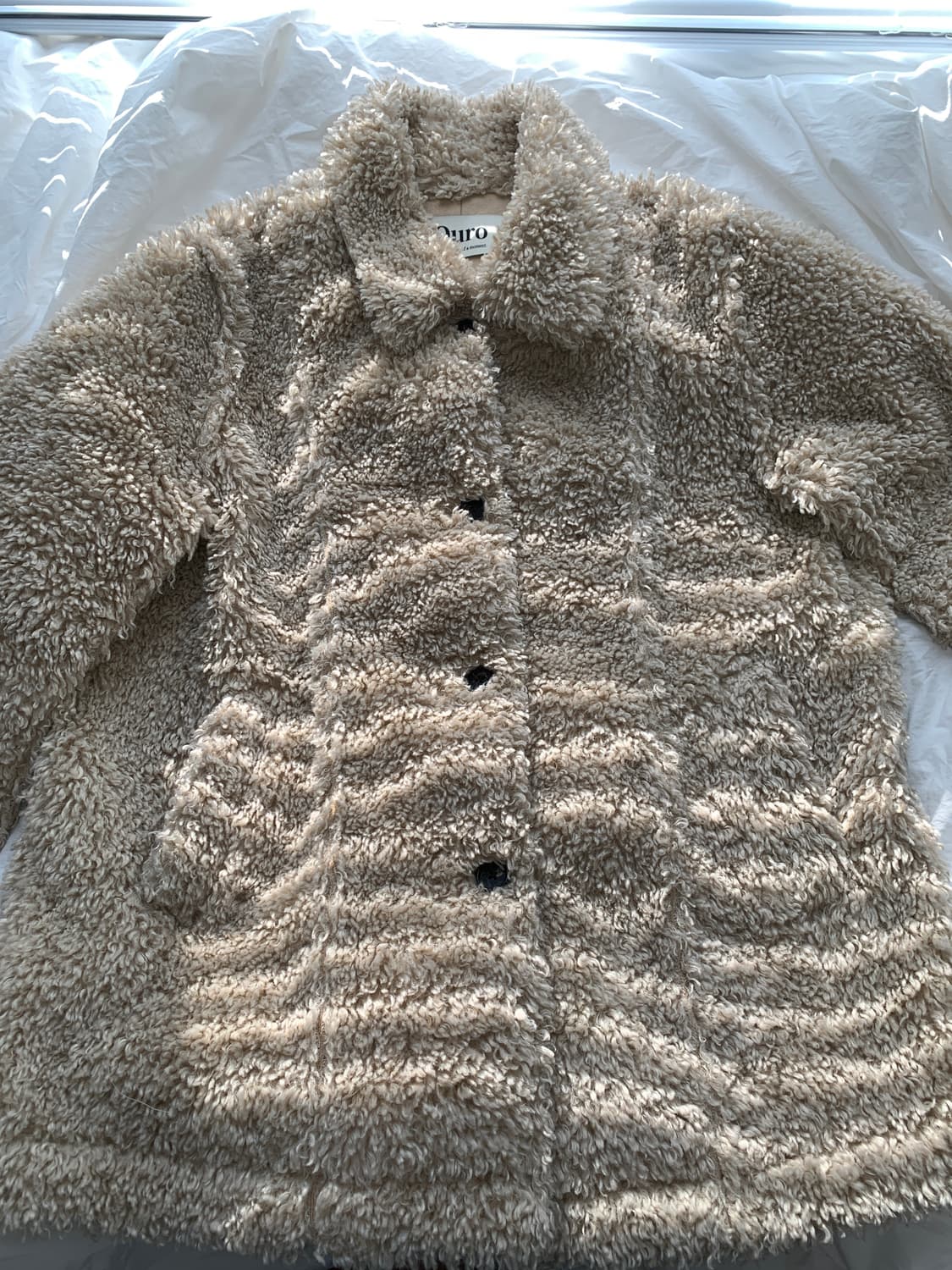 아우로 시어링 퍼 코트 상품이미지6