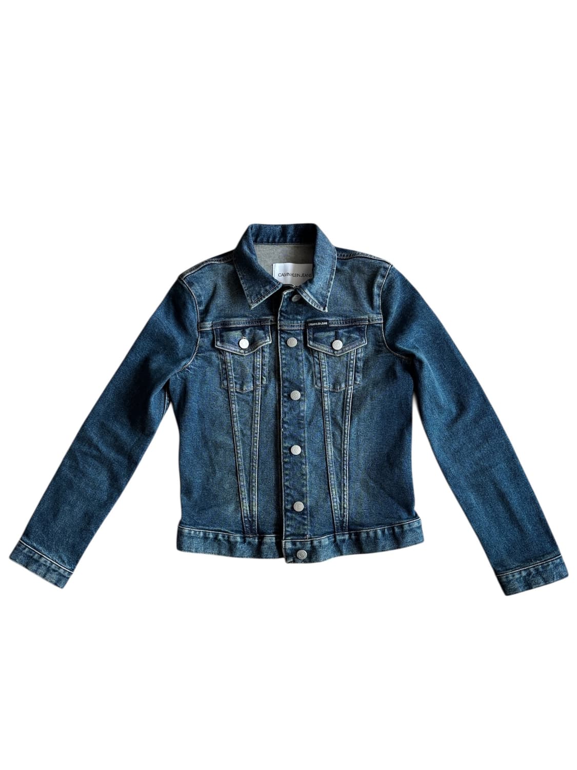 [택O] 캘빈클라인 슬림 트러거데님 자켓 XS 상품이미지2