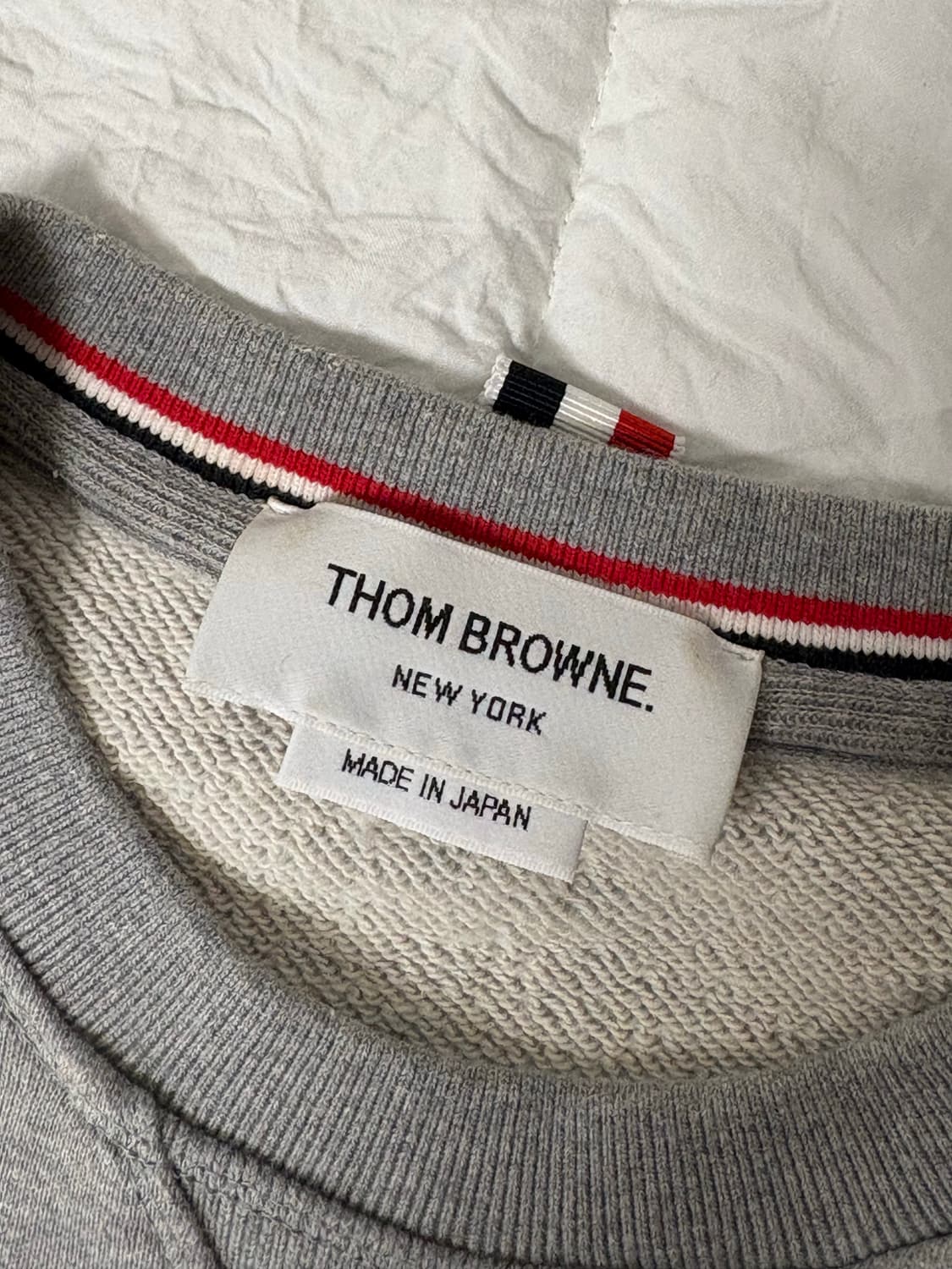 톰브라운 맨투맨 3사이즈 상품이미지3