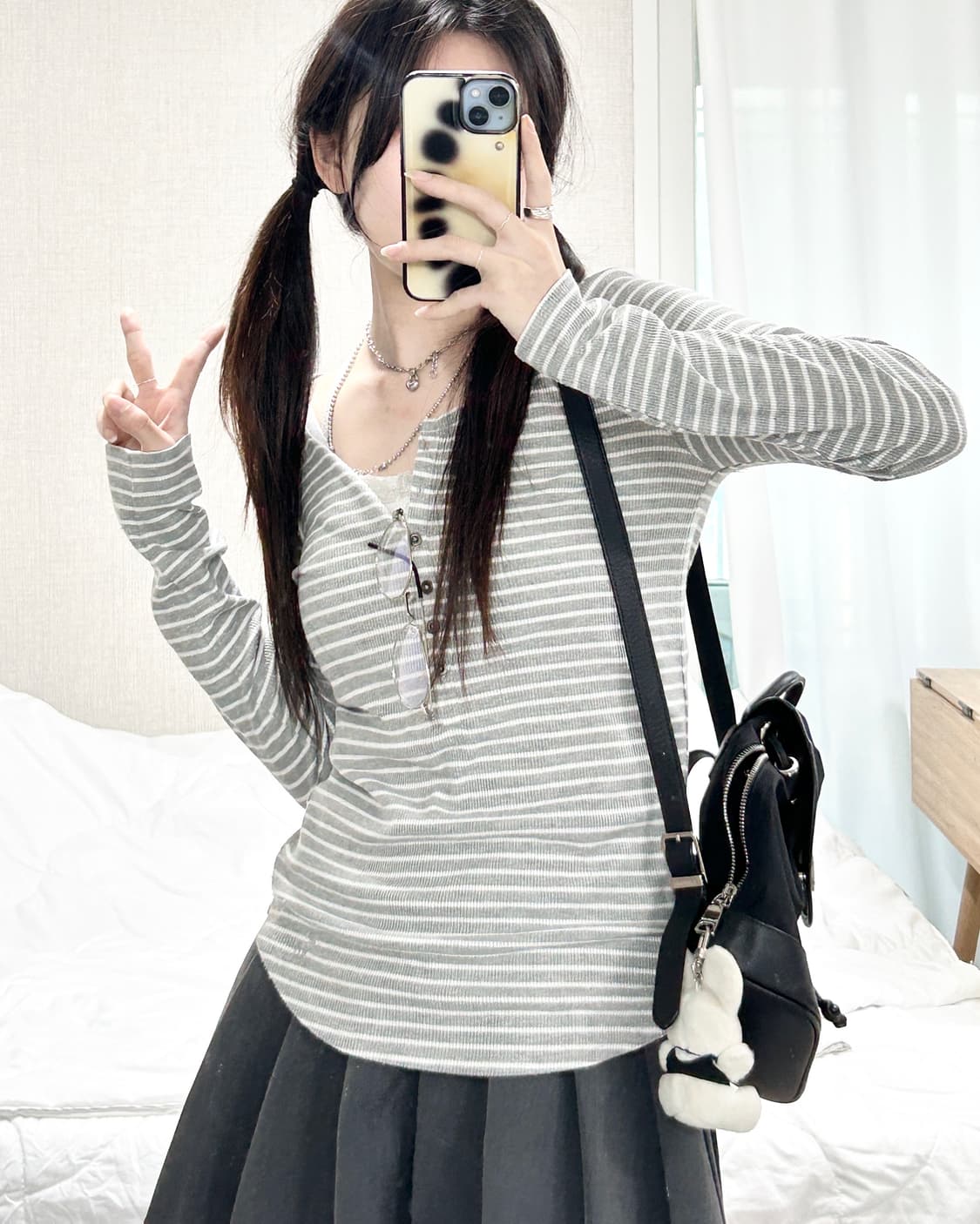 아베크롬비 순록 단라라 반버튼 롱슬리브 상품이미지4