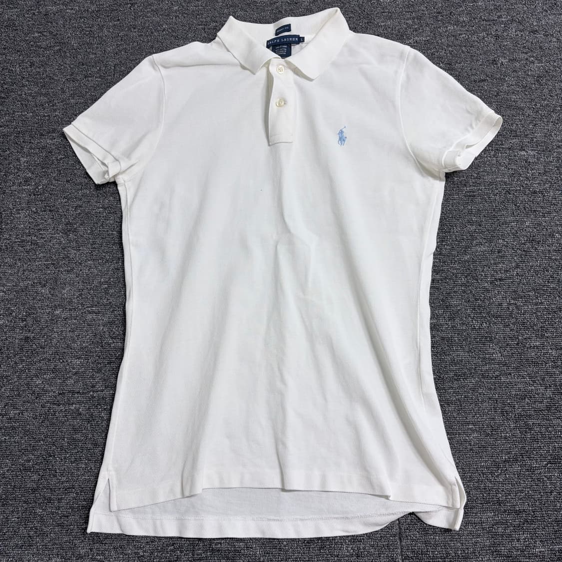 폴로 랄프로렌 스키니핏 반팔 카라티 상품이미지1