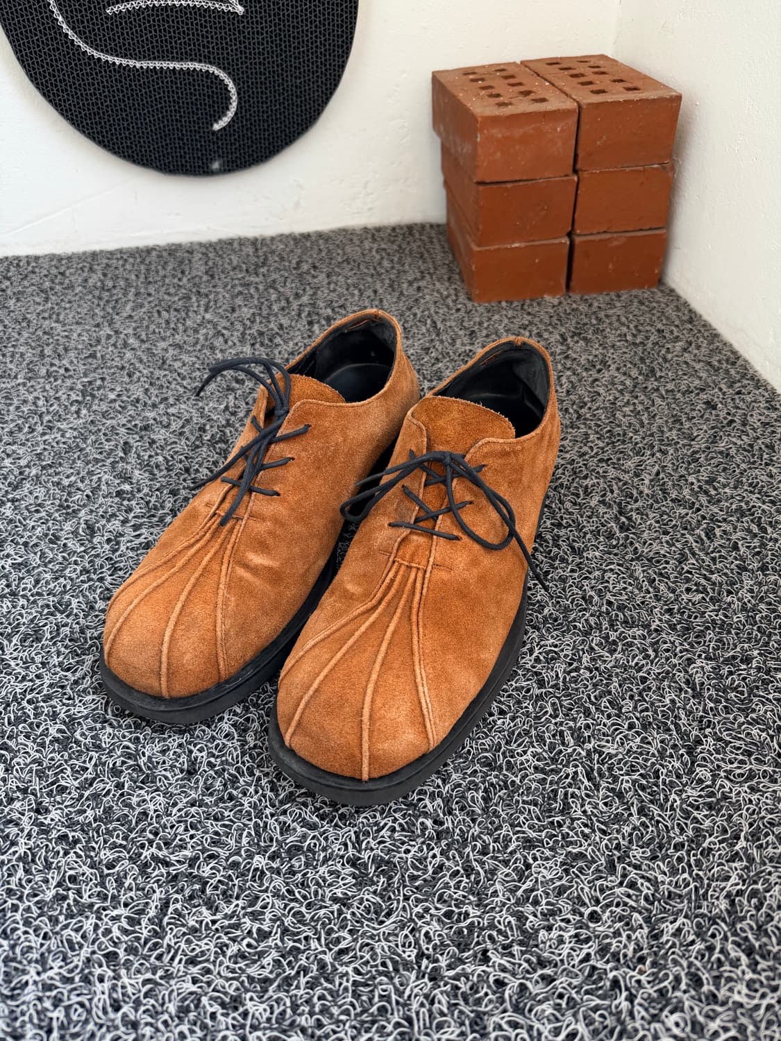 로맨틱무브 스웨이드 더비 슈즈 상품이미지1