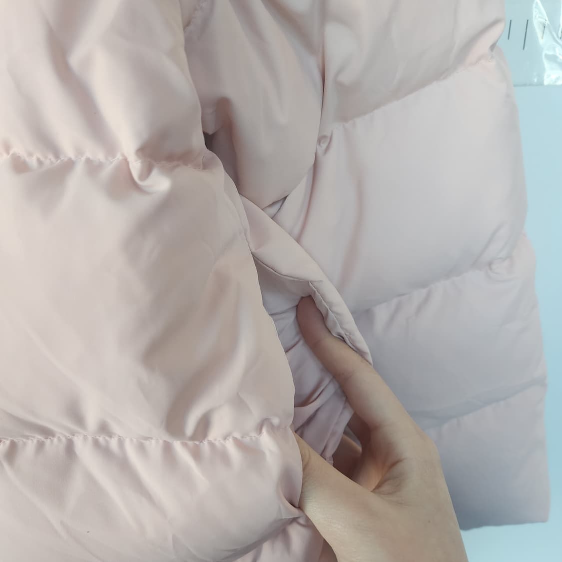 DEBB 핑크 후드 패딩 점퍼 상품이미지5