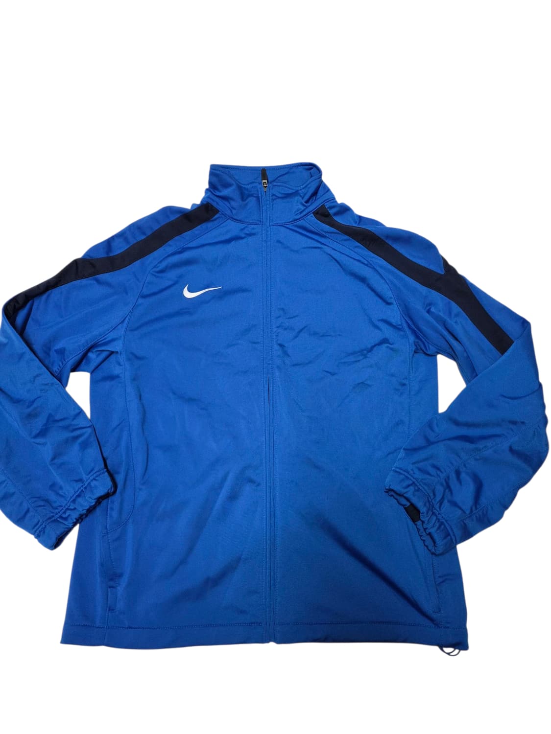 나이키 블루 집업 트랙저지 100 (실측 66/57)  상품이미지1