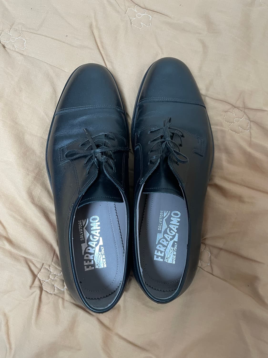페라가모 블랙 남성 더비 슈즈 (ferregamo) 페레가모 구두 판매 상품이미지4