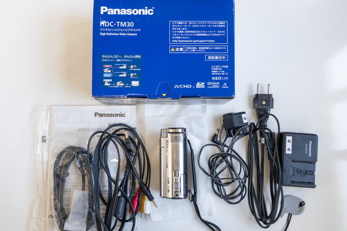 Panasonic HDC-TM30-S / 빈티지 디지털 캠코더 상품이미지9