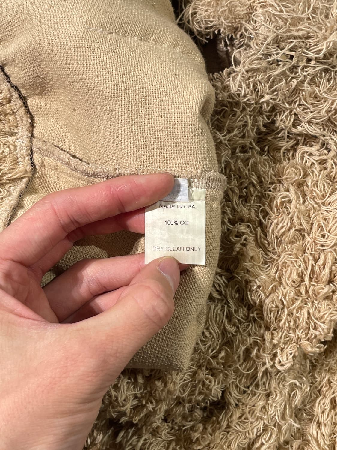 마리암 나시르 자데 16F/W 베이지 퍼 팬츠 상품이미지8