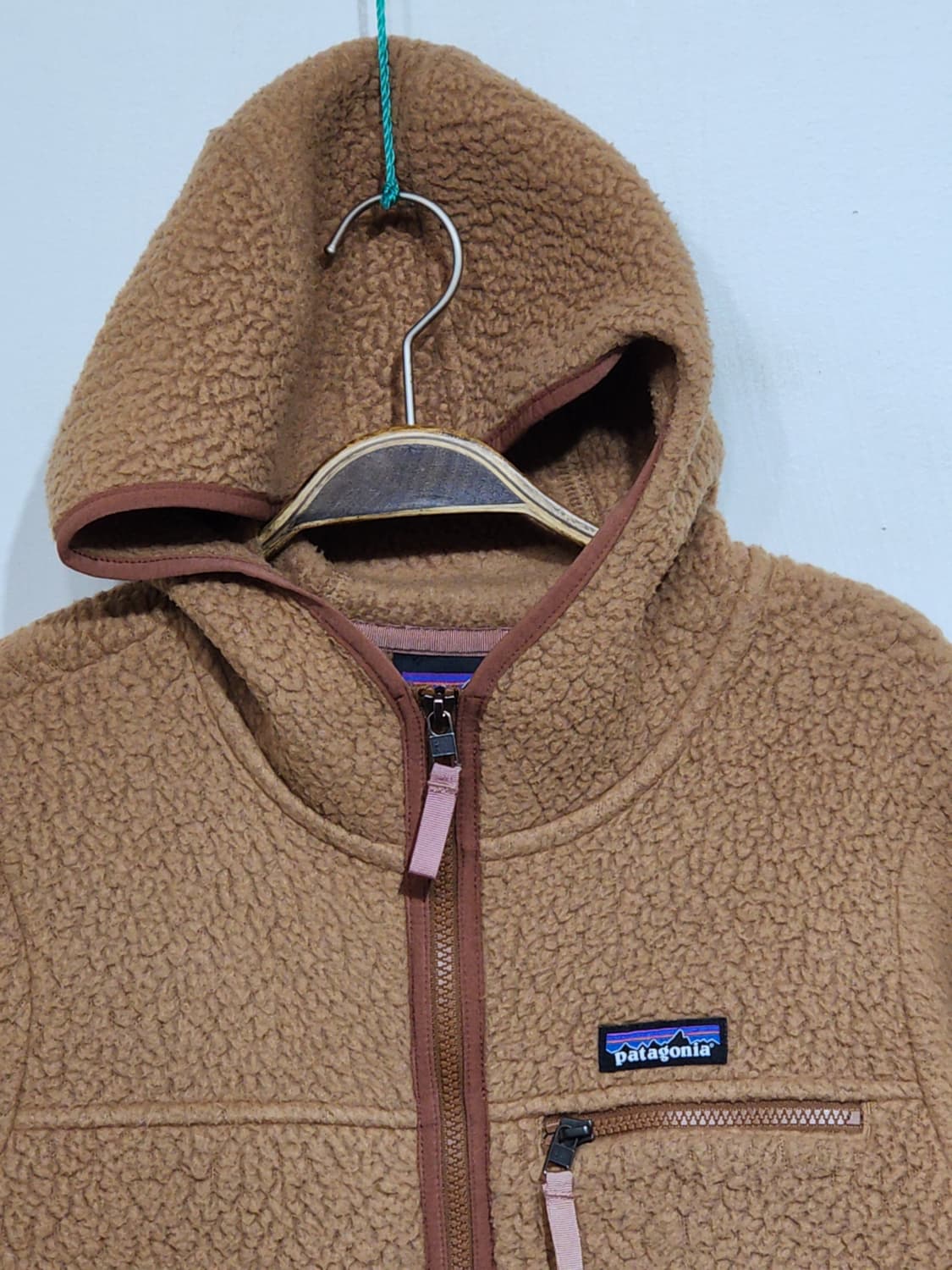 (S) 파타고니아 플리스 점퍼 후드 뽀글이 후리스 자켓  상품이미지2