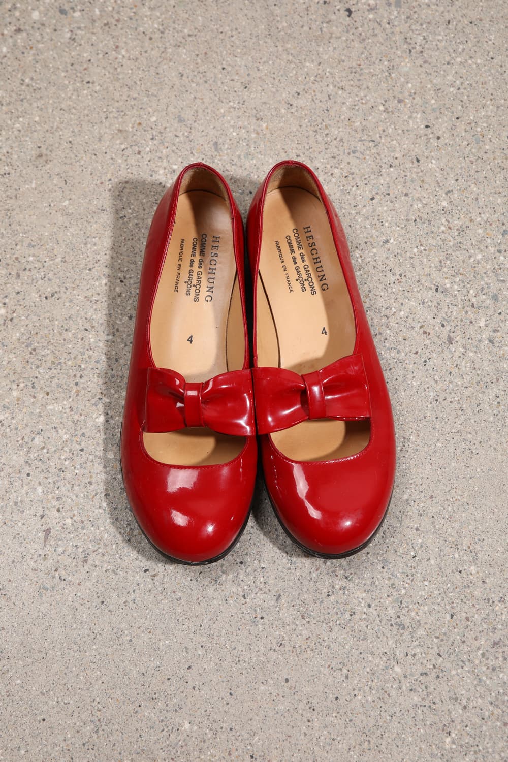 CDGCDG x Heschung Red Mary Jane Flats 상품이미지4