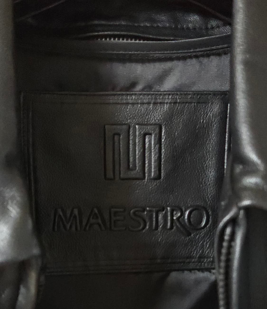 (착샷) 마에스트로 가죽자켓 상품이미지3