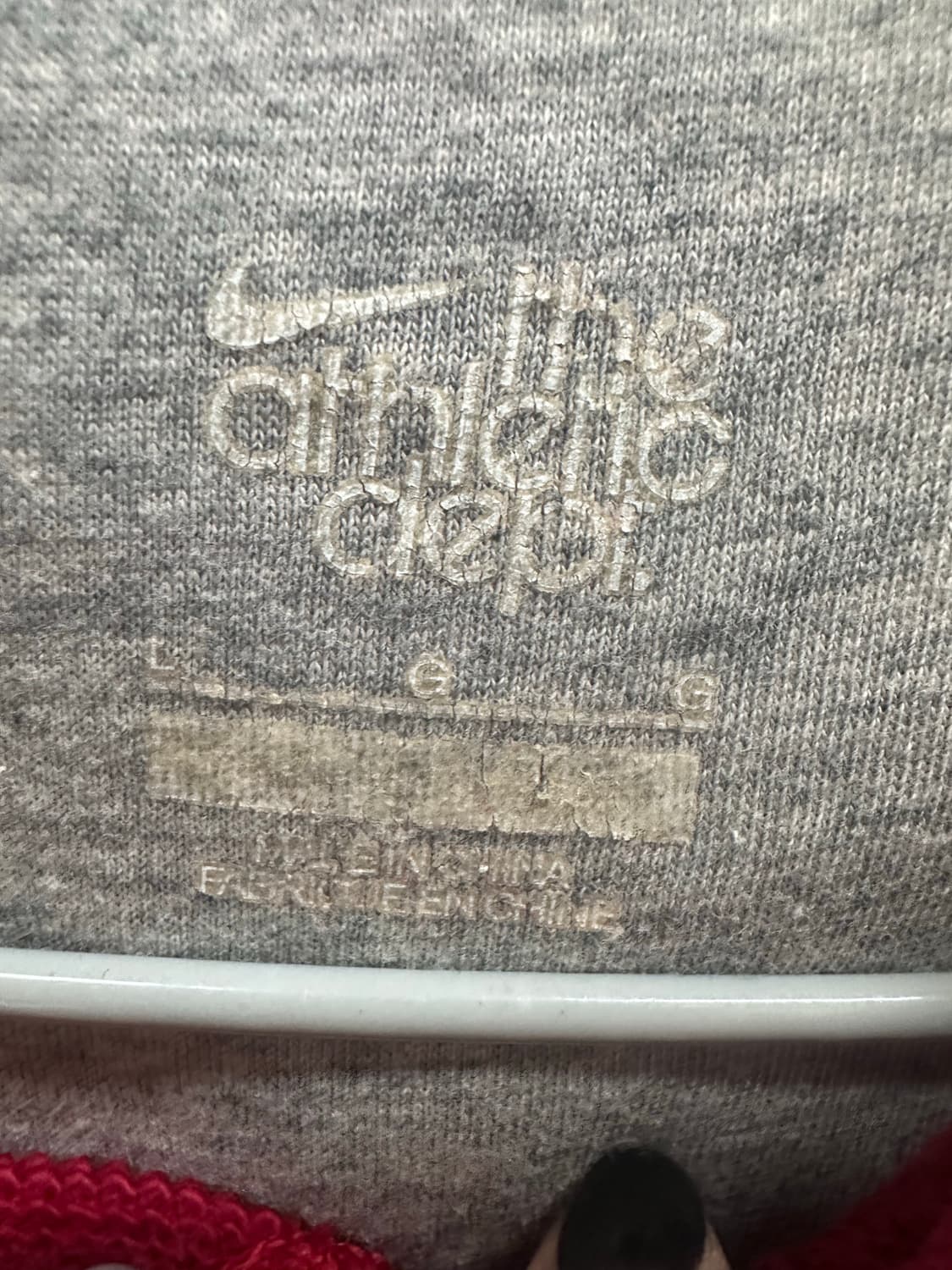 나이키 레드 후드티 상품이미지2