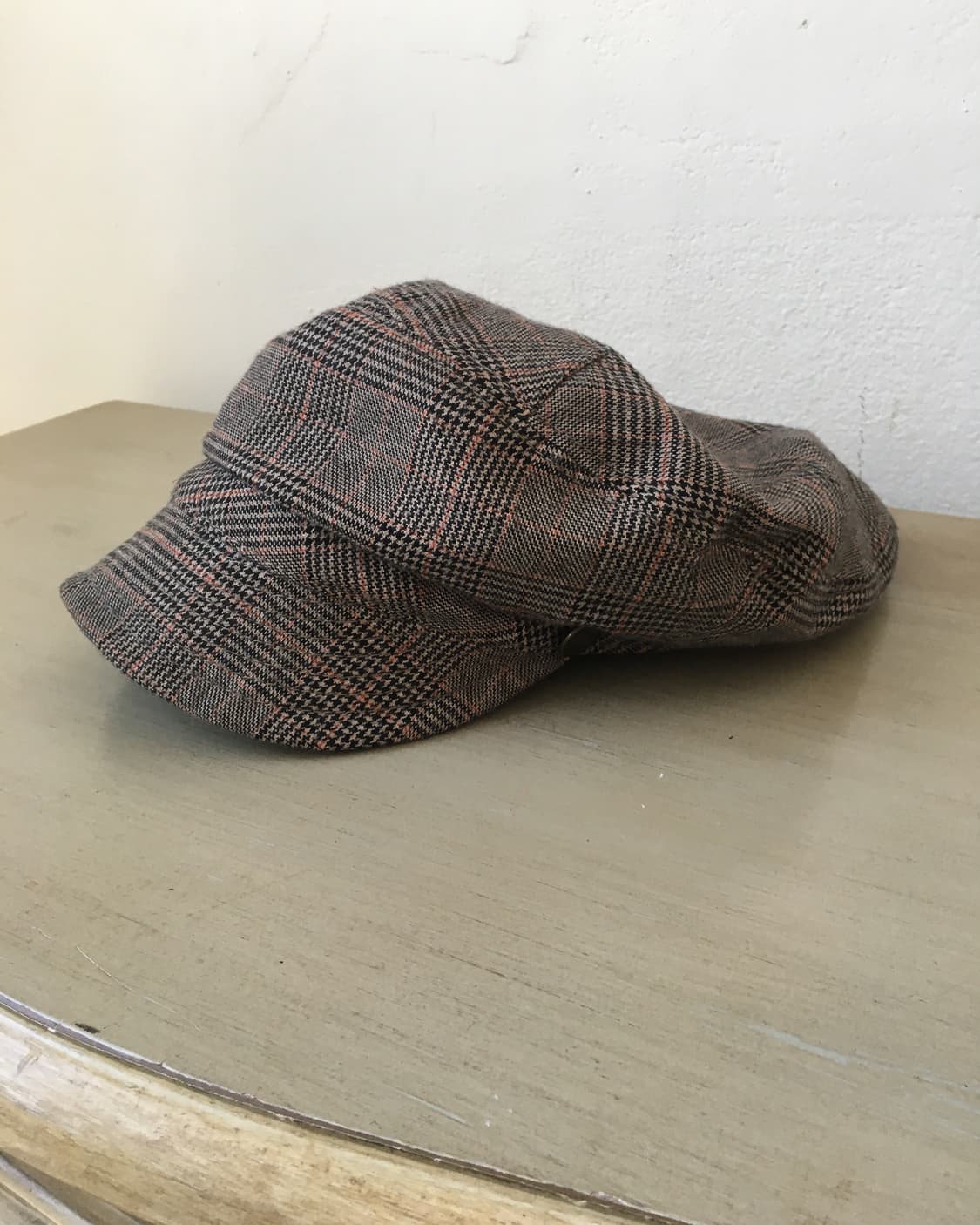  check pattern cap 상품이미지4