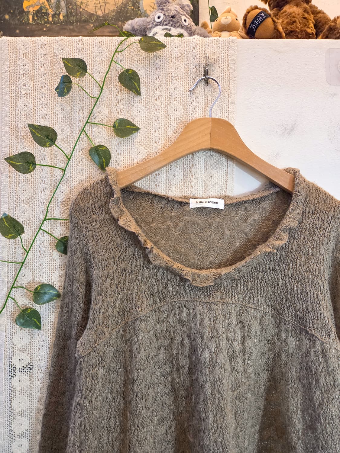 뮤트 코코아 니트 상품이미지2