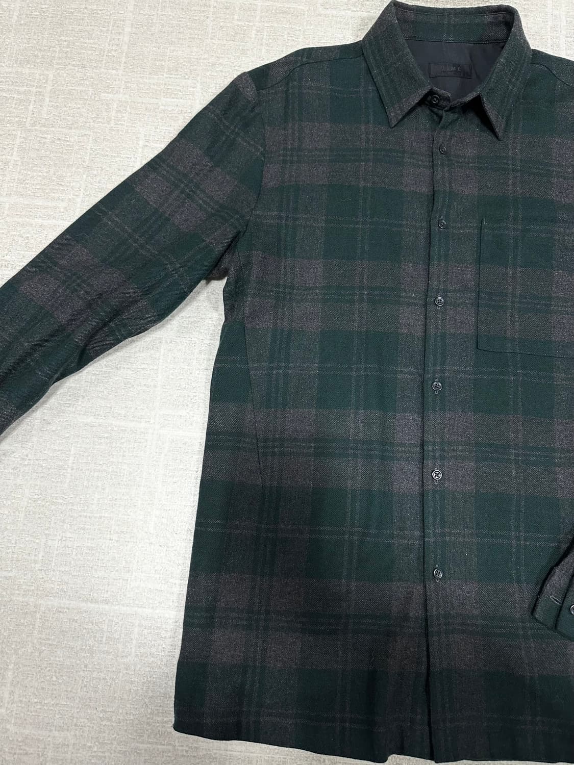 타임 울 혼방 체크 상품이미지4