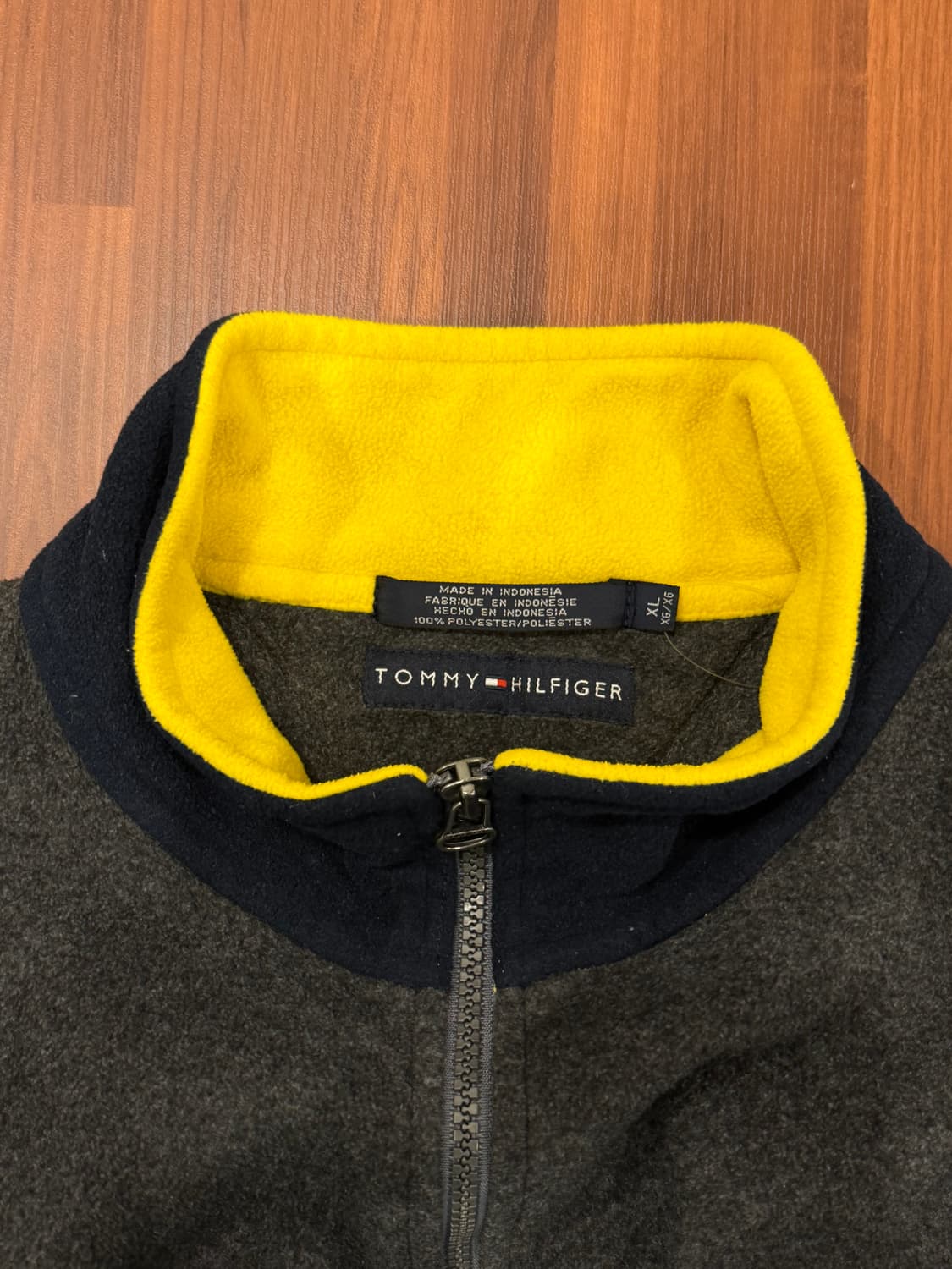 00s Tommy Hilfiger 타미힐피거 하프넥 집업 플리스 스웻 상품이미지8