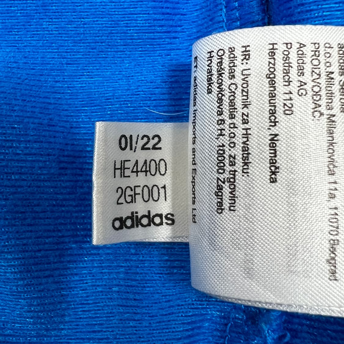 아디다스 남성 에센셜 워밍업 트랙자켓 블루 110+ 상품이미지8