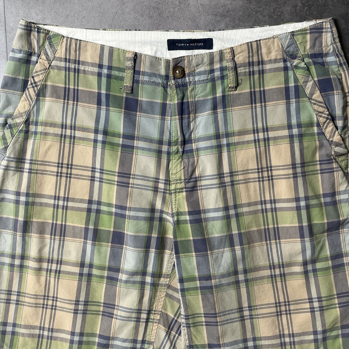 TOMMY HILFIGER 토미힐피거 체크 치노 하프팬츠 A01193 상품이미지2