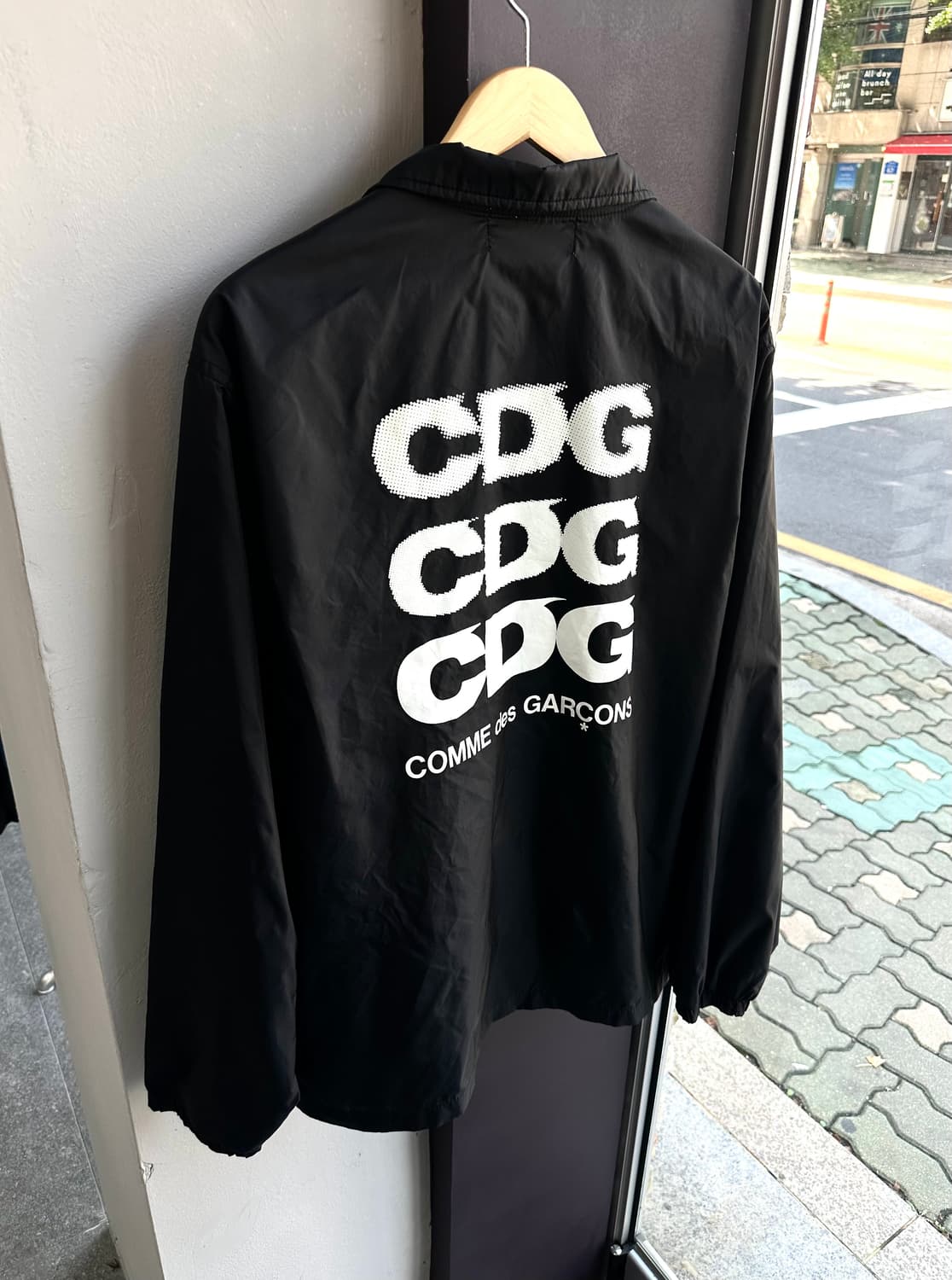 L/ 꼼데가르송 CDG 나일론 코치자켓 상품이미지8