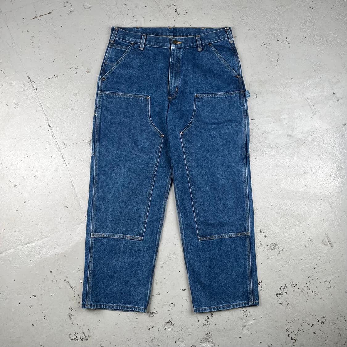 칼하트 더블니 데님 팬츠 상품이미지2