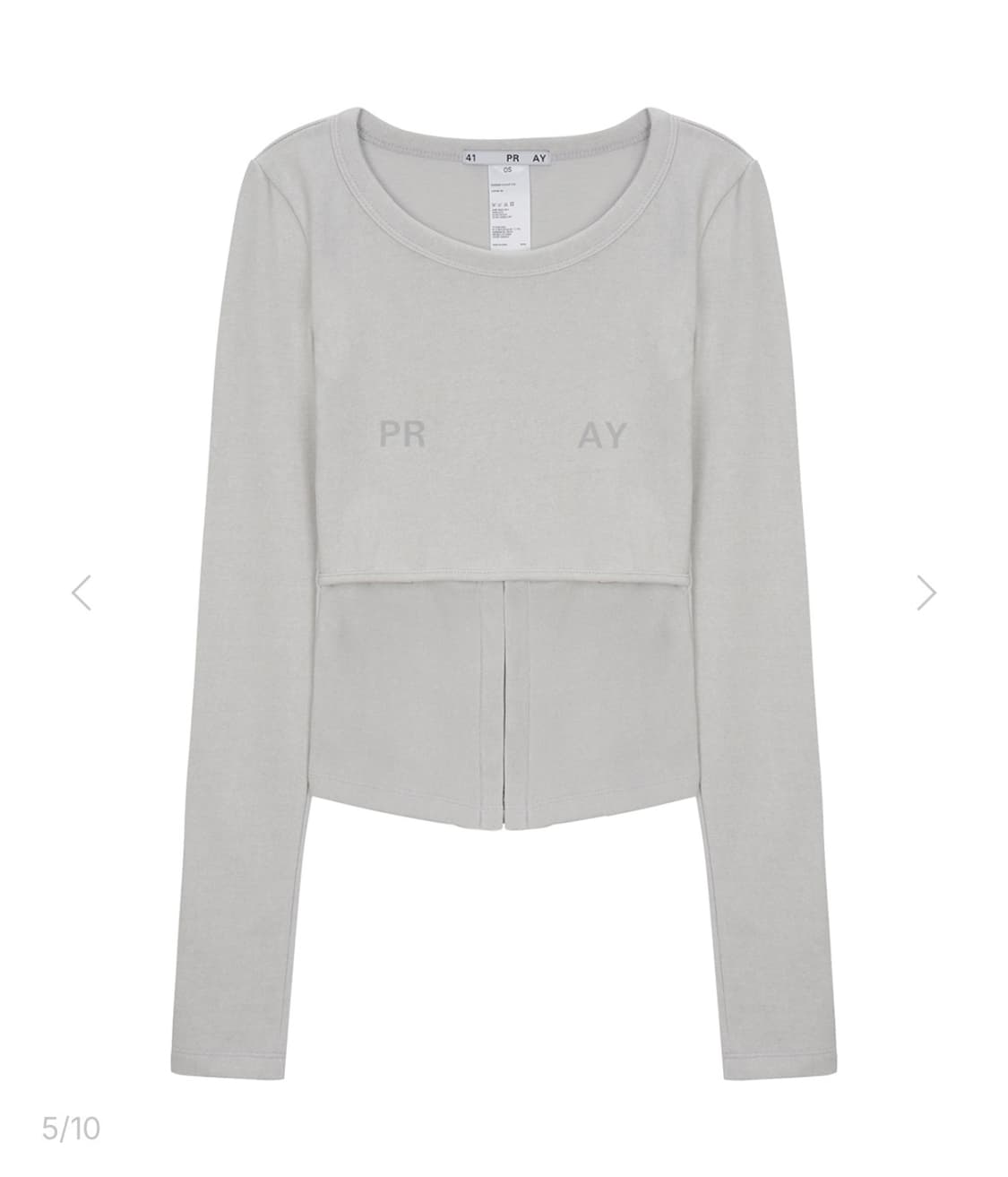 사일프레이 코르셋 탑 새상품 상품이미지2