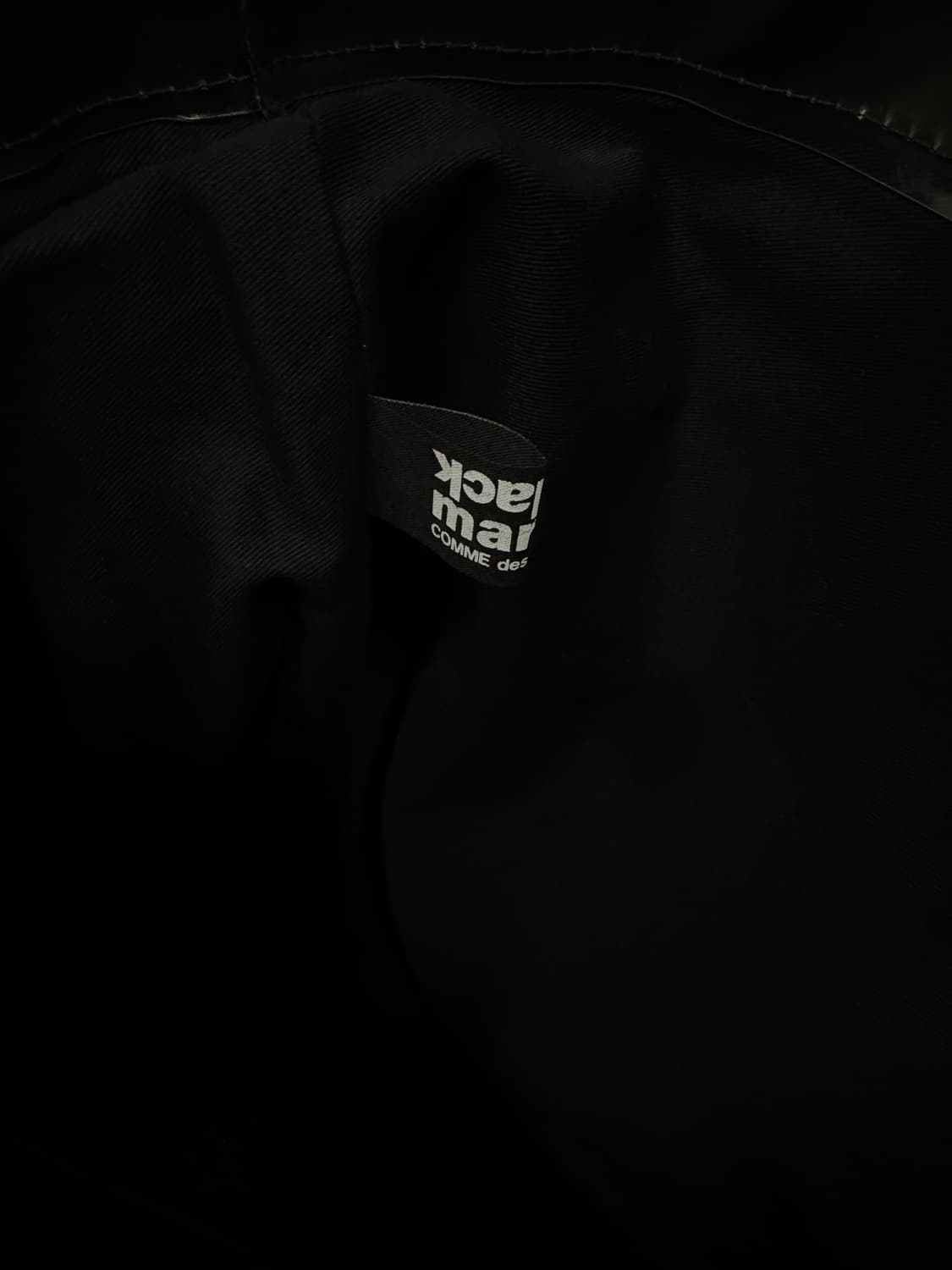 꼼데가르송 블랙마켓 pvc토트백 상품이미지6