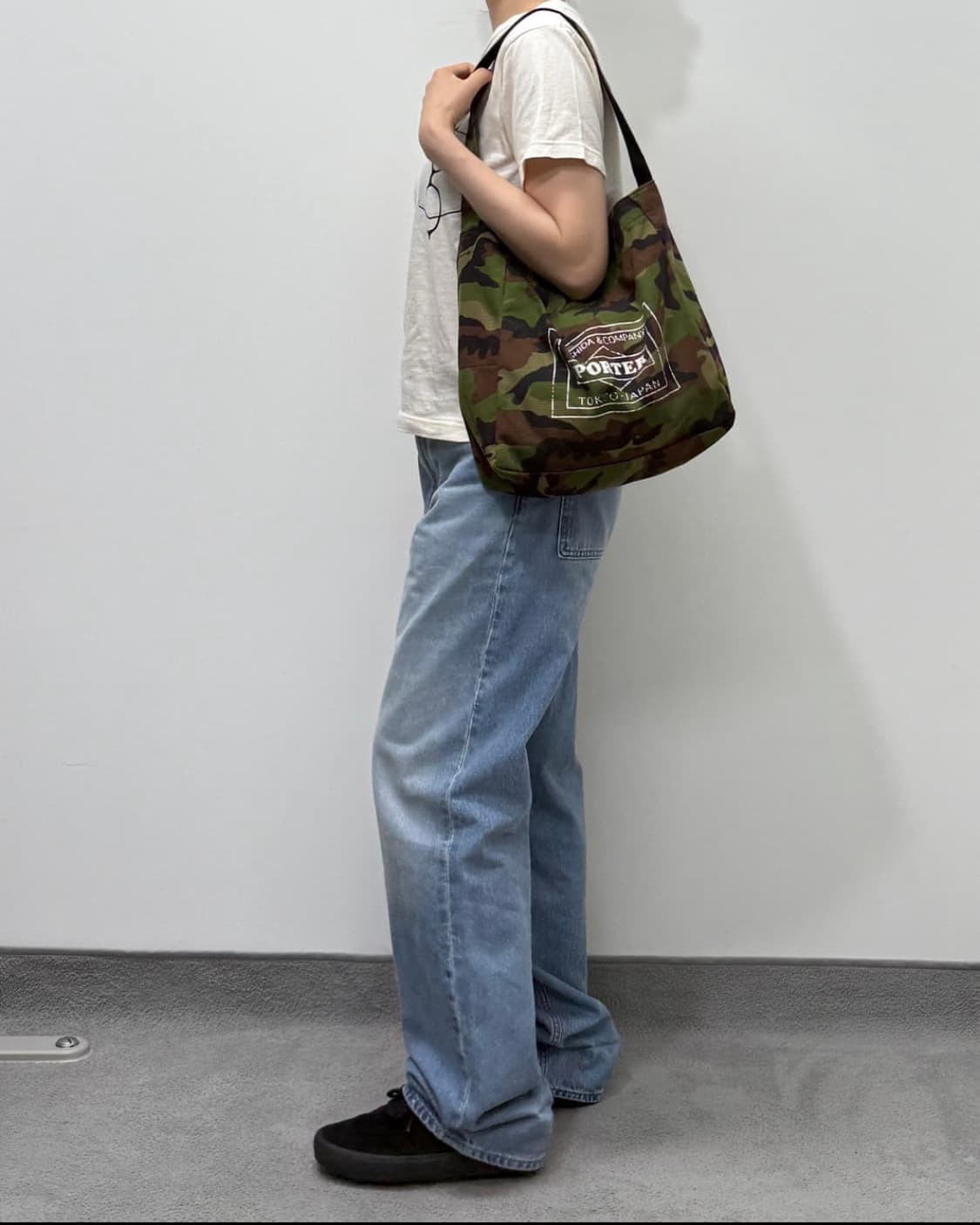 요시다포터 밀리터리 카모 숄더백 상품이미지7