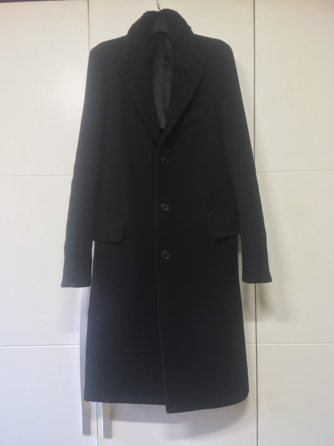 아워레가시(Our Legacy) 블랙 fur 코트 상품이미지2