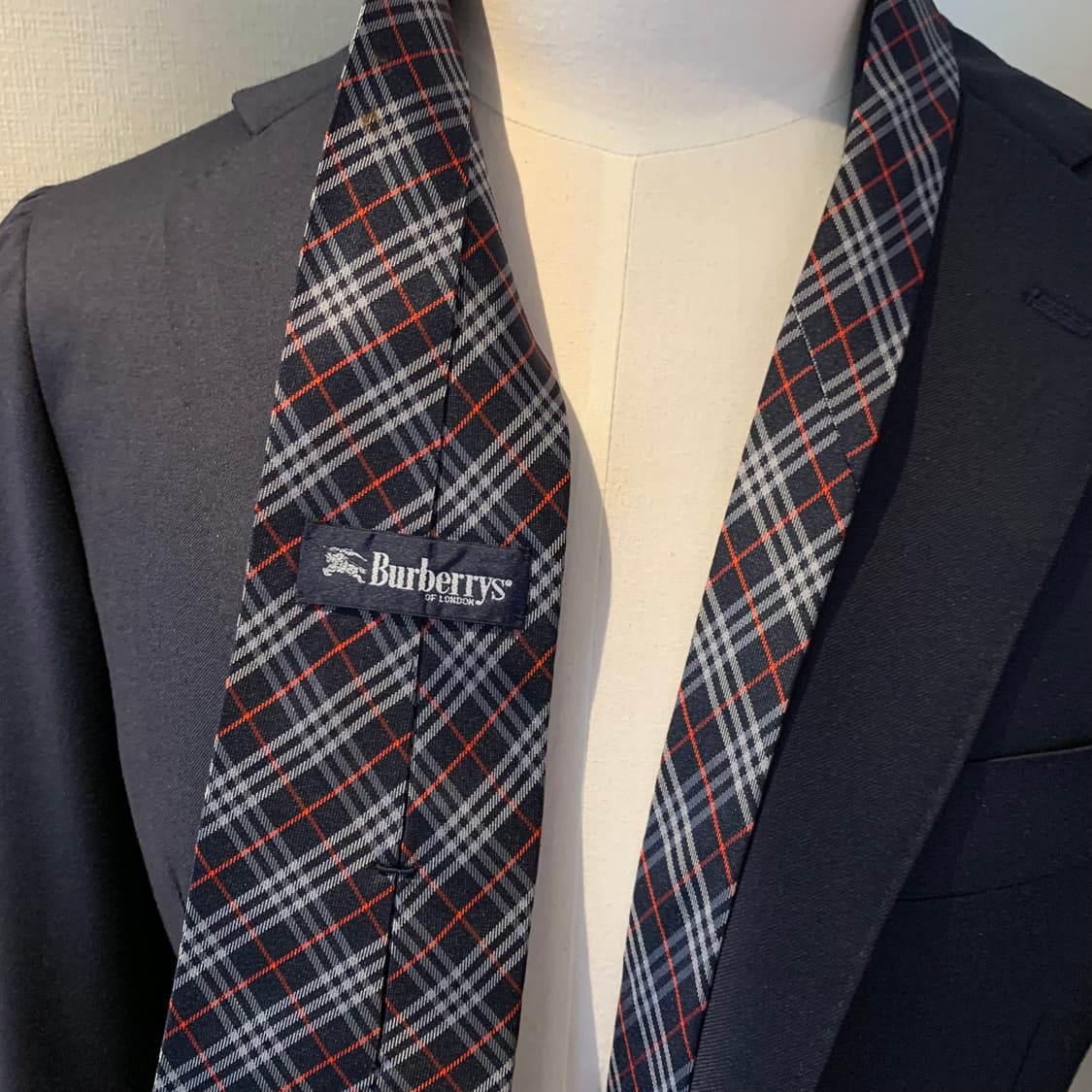 버버리(BURBERRY) 노바체크 명품넥타이 A-A+등급 8.8cm 상품이미지2