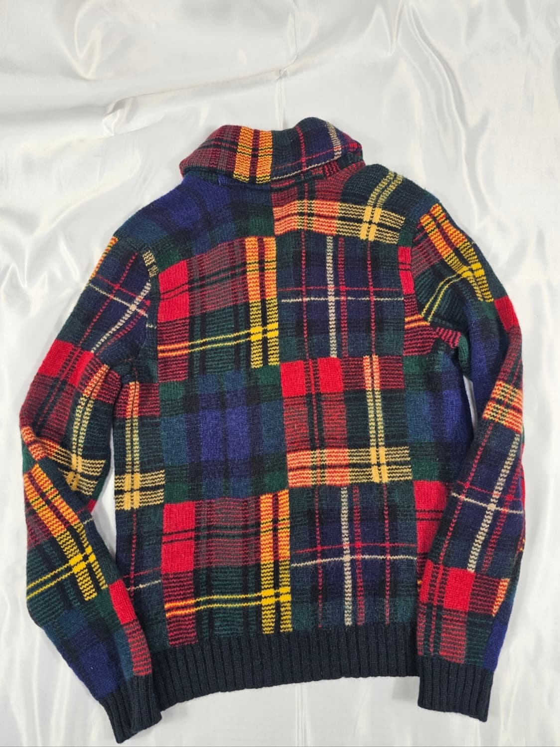 폴로타탄체크숄니트 상품이미지2