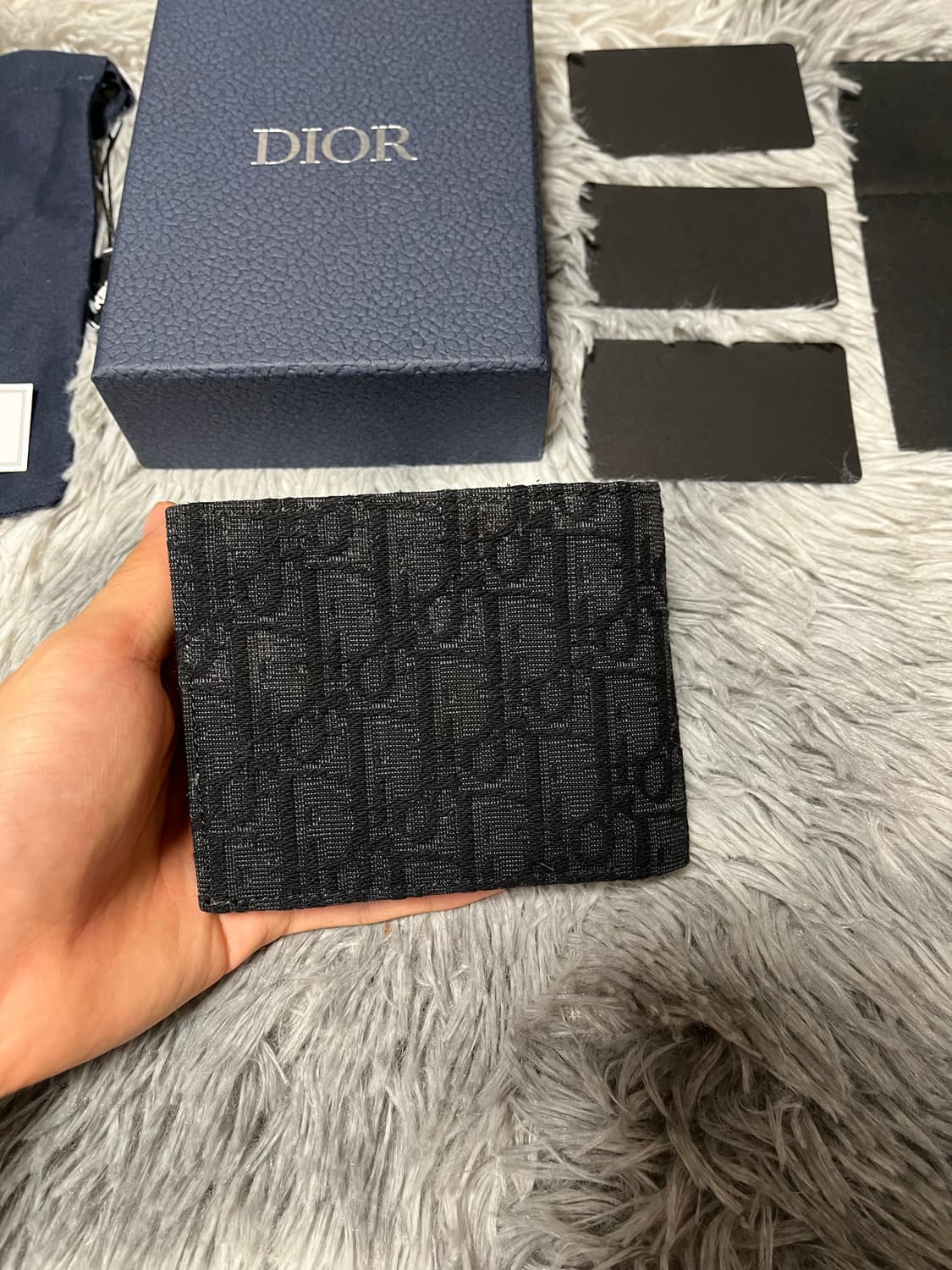 [OS / 25ss] 디올 오블리크 반지갑 상품이미지3