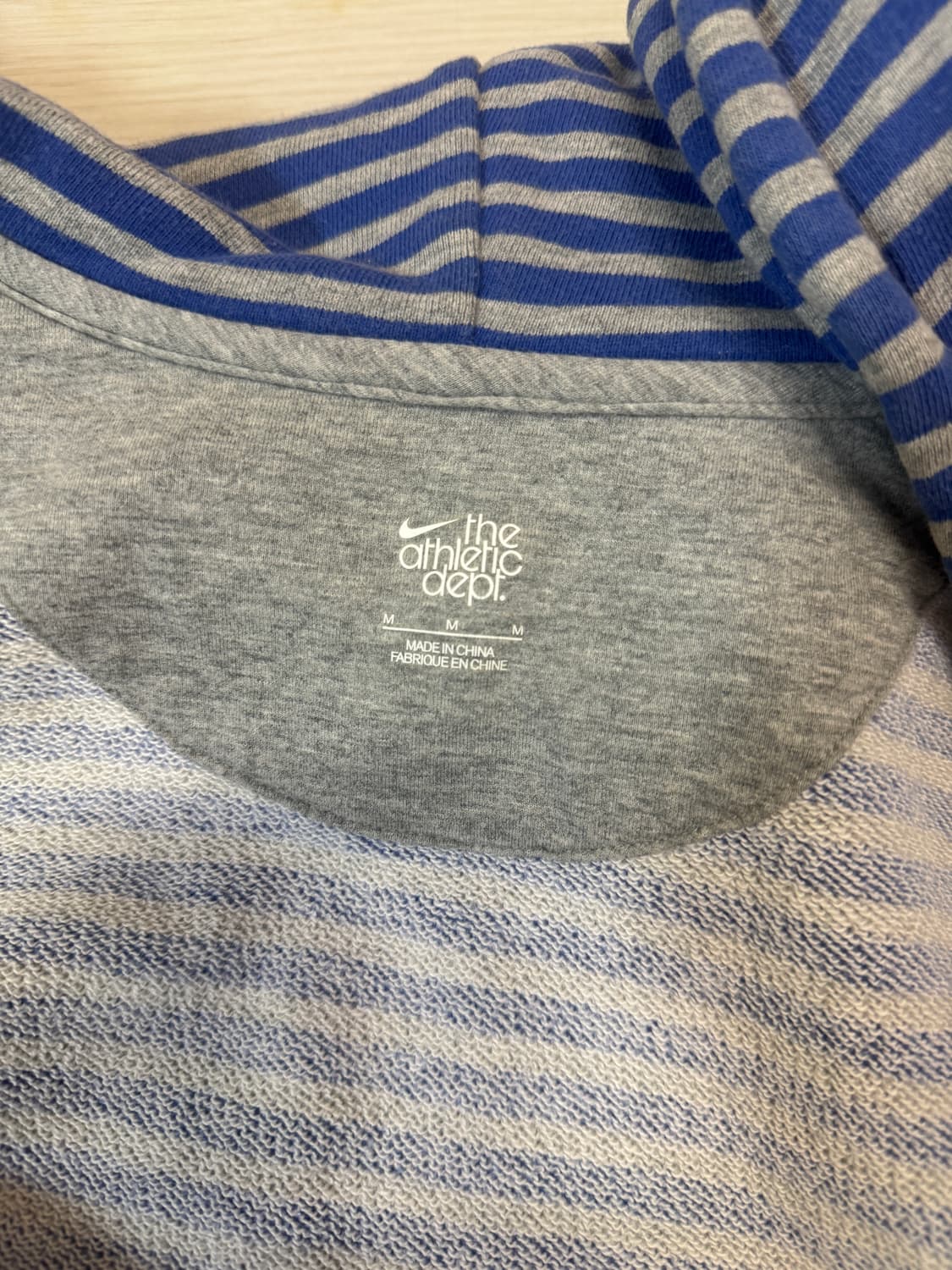 나이키 애슬레틱 스트라이프 후드집업 M 상품이미지4