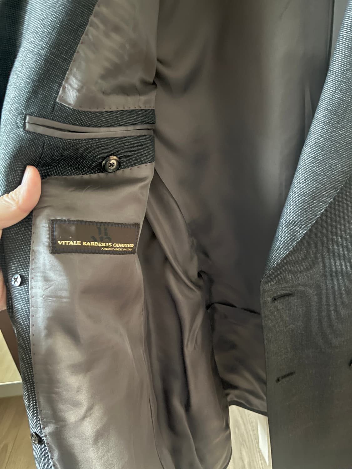 반하트 남성 정장 카노니코 더블 자켓 105 상품이미지3