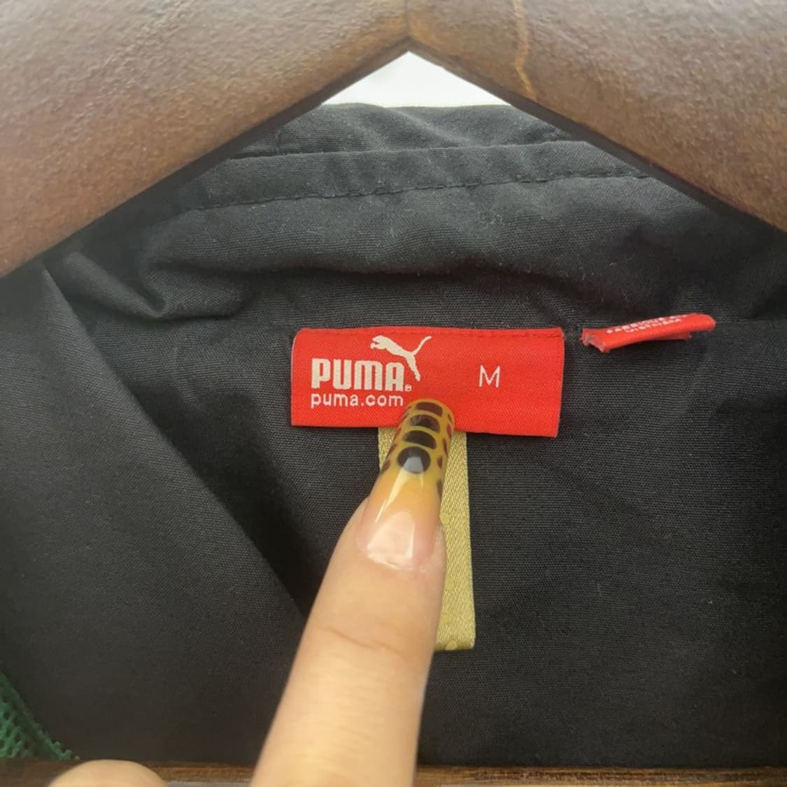 푸마 스포티 키치 자메이카 빅레터링 바람막이 자켓 M C08021 상품이미지5