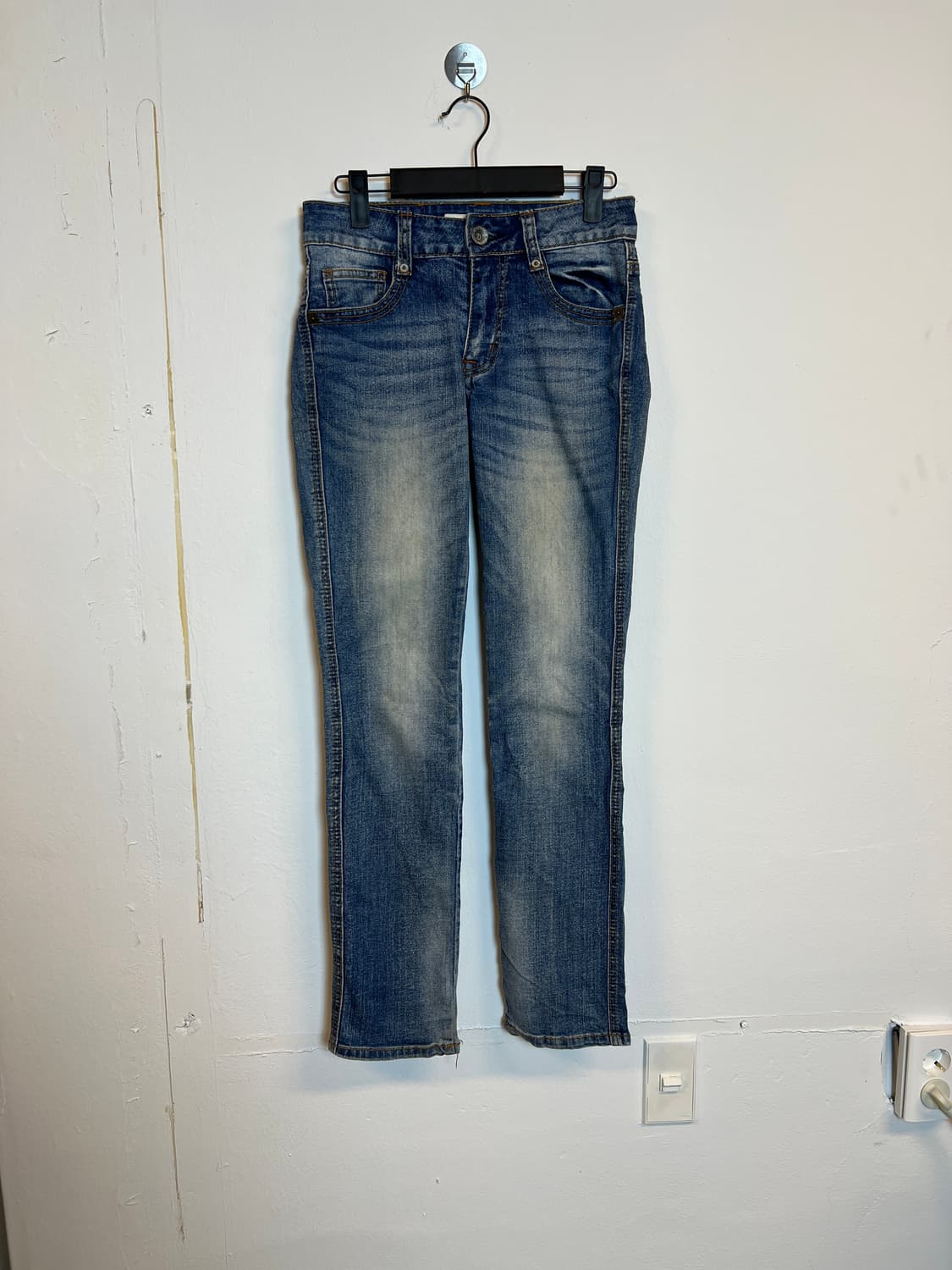 P027 빈티지 JPN 슬림핏 데님팬츠 OS 상품이미지1