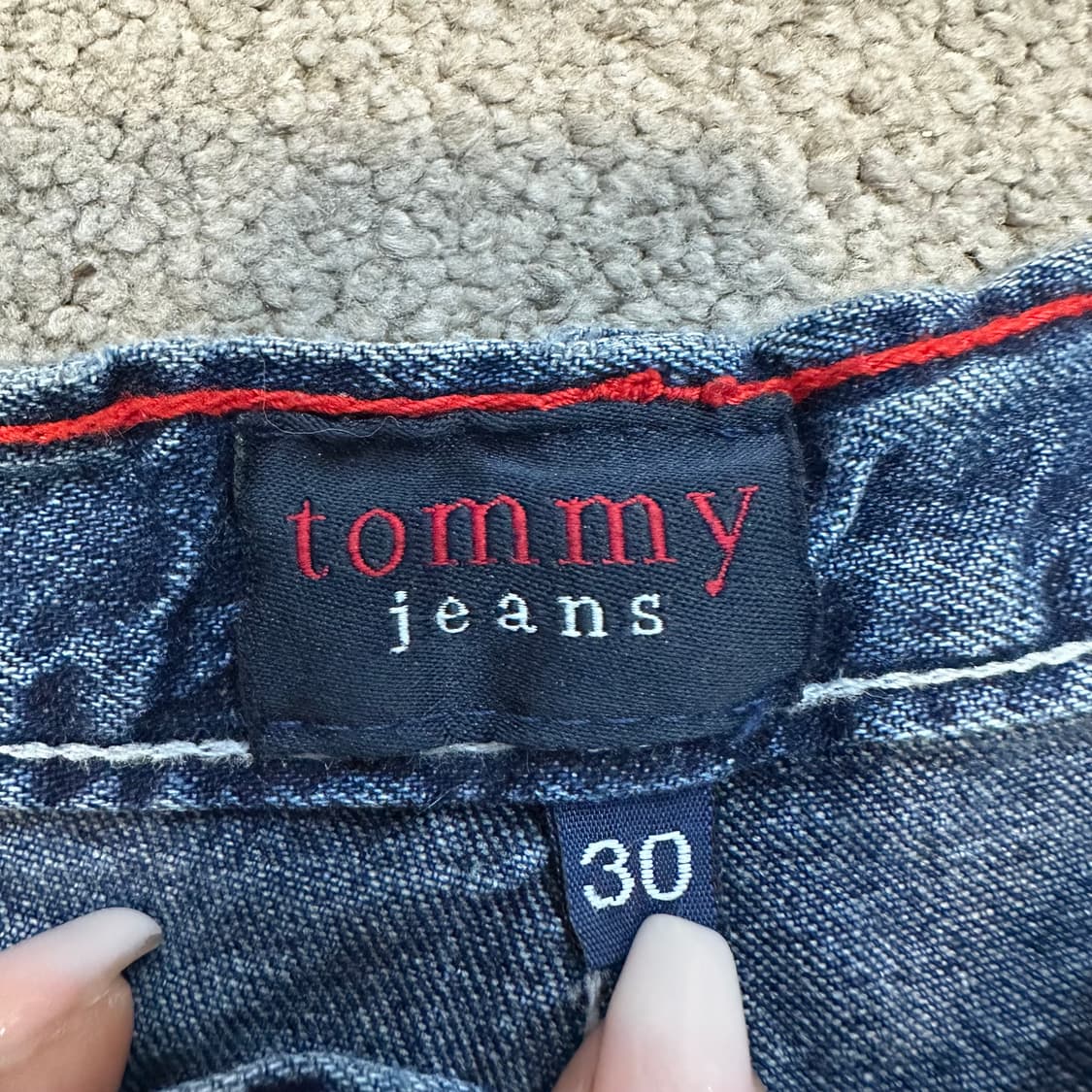 타미 타미진스 빈티지 데님 숏 팬츠(30) 상품이미지2