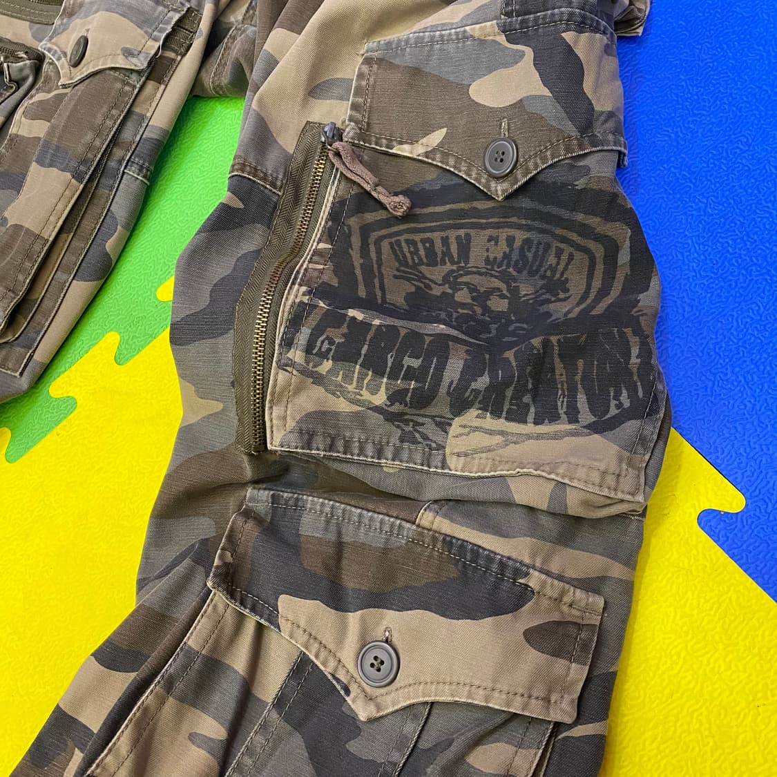 TWIST 카모플라쥬 유틸리티 카고 팬츠 상품이미지5