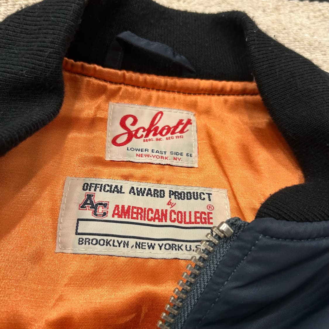 쇼트 ma1자켓 상품이미지4