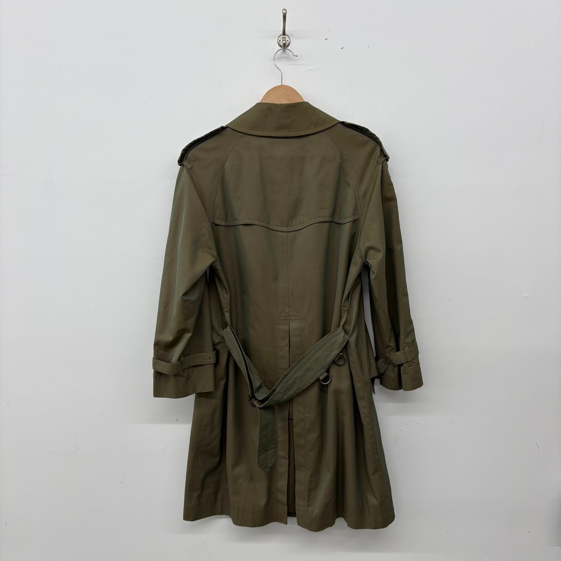 버버리 런던 트렌치코트 카키색 남s 상품이미지5
