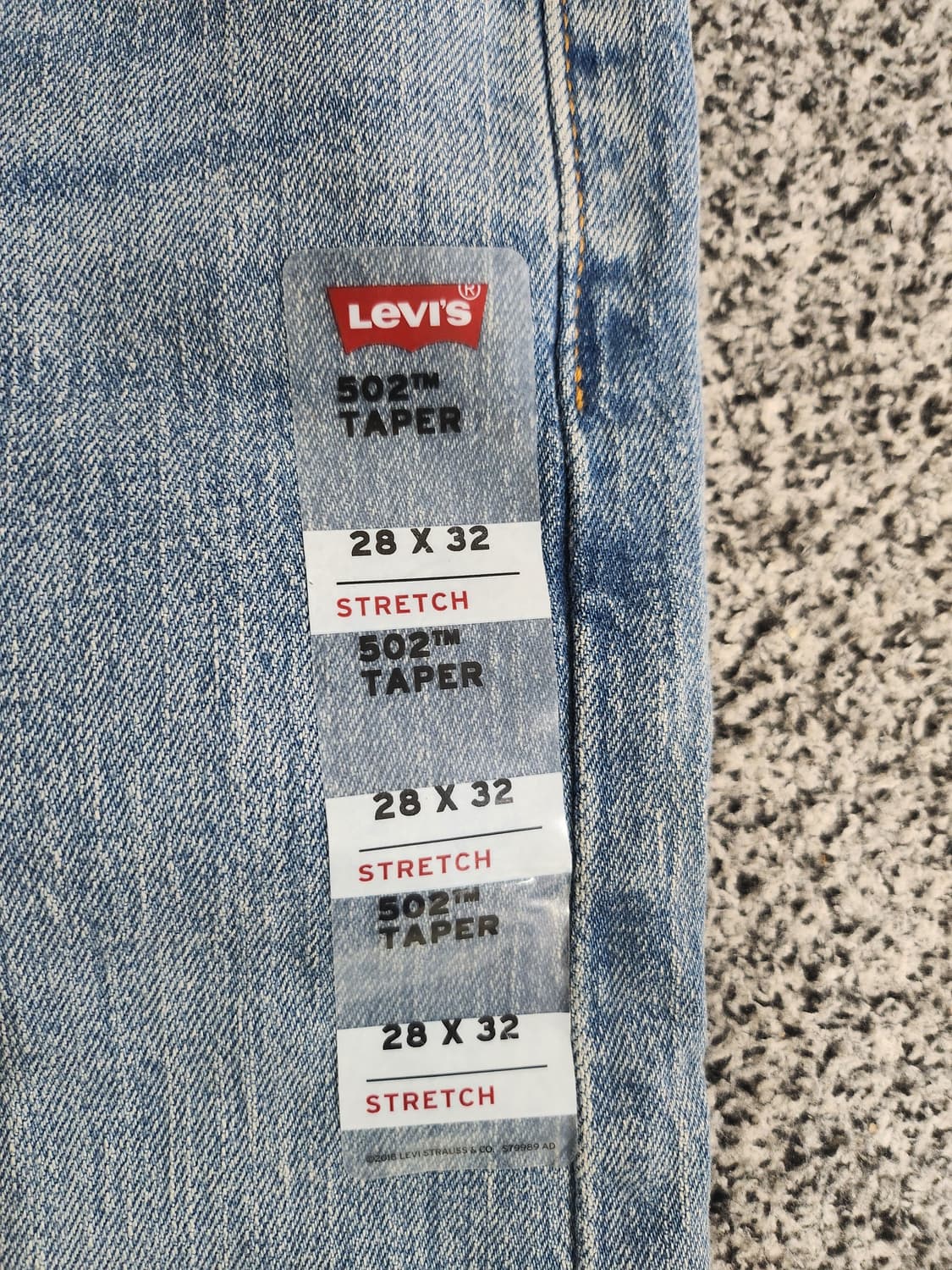 리바이스 502™ 데님 팬츠 (새상품) 상품이미지7