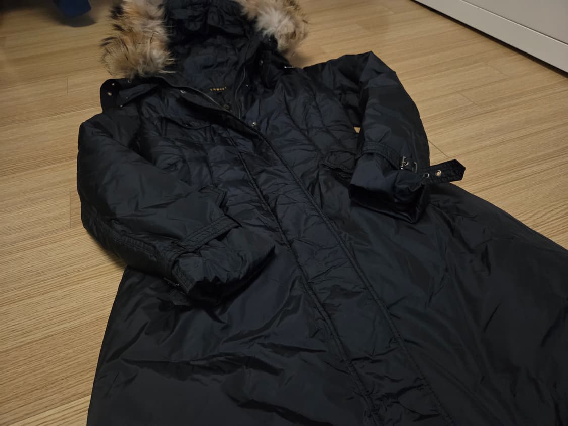 에고이스트 라쿤퍼 롱 패딩 점퍼 상품이미지2