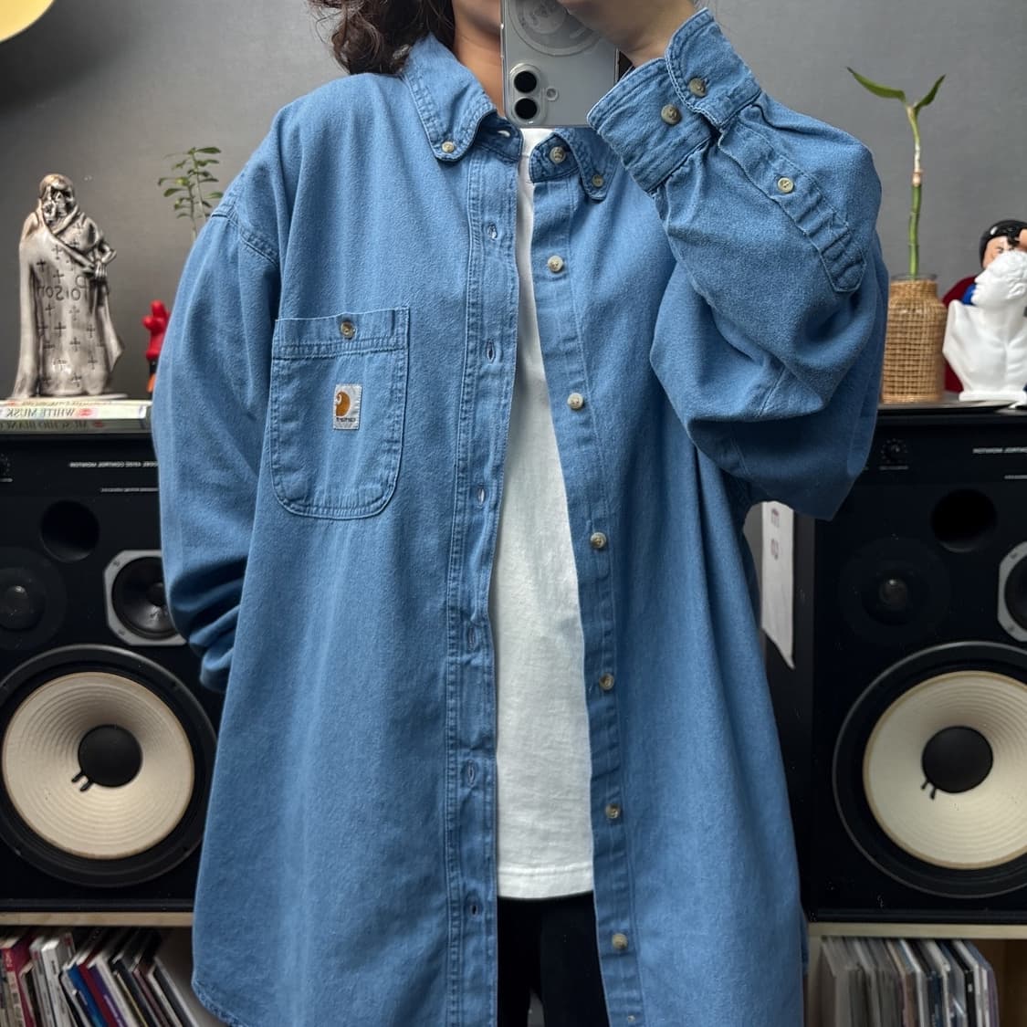 칼하트 데님셔츠 상품이미지1