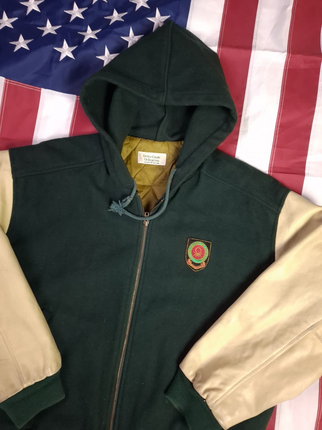 오리지날 80's 국내산 베네통 후드 자켓 상품이미지2